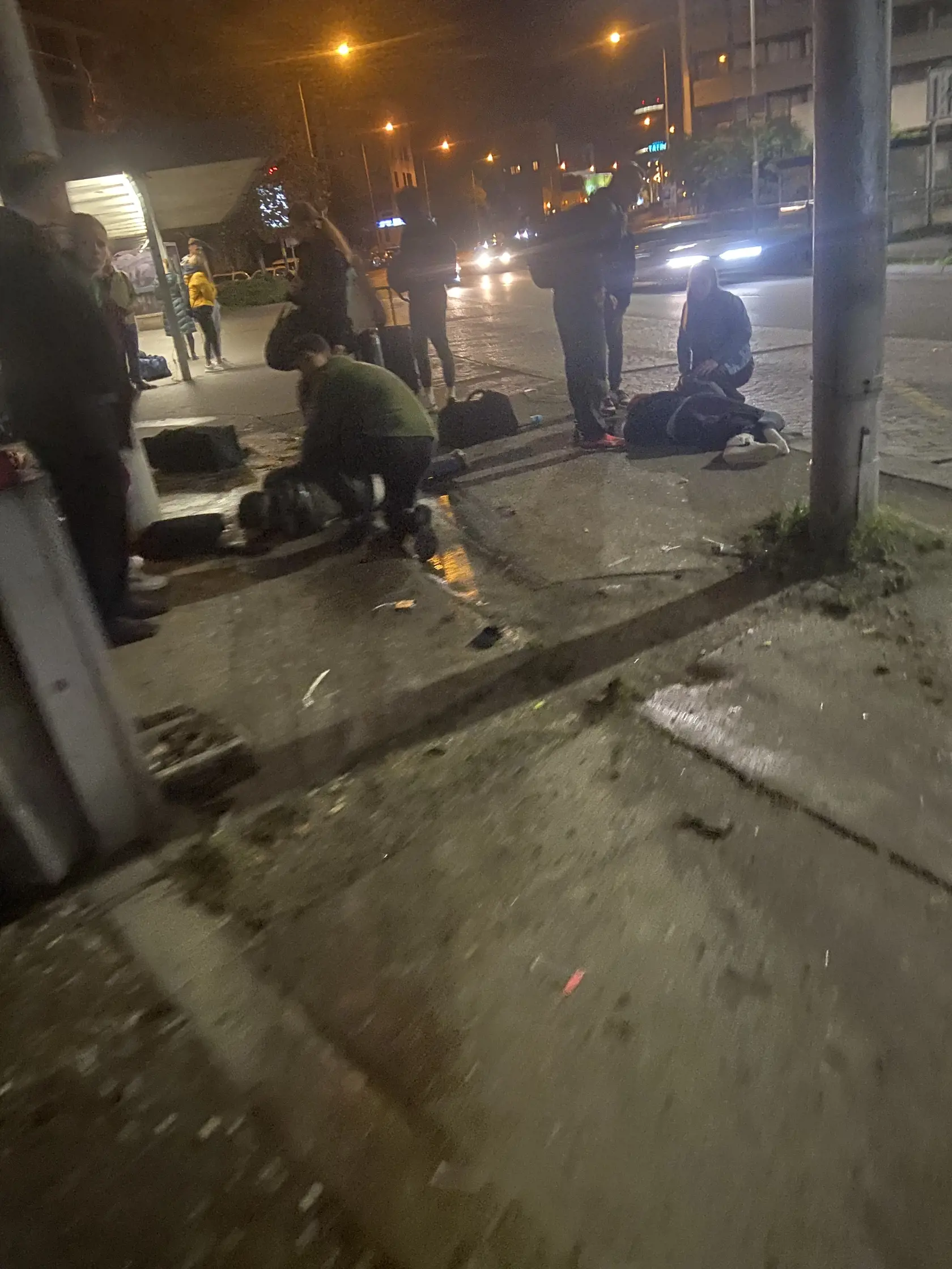Tomáš bol na mieste v čase nárazu. Unikol smrti len o vlások.