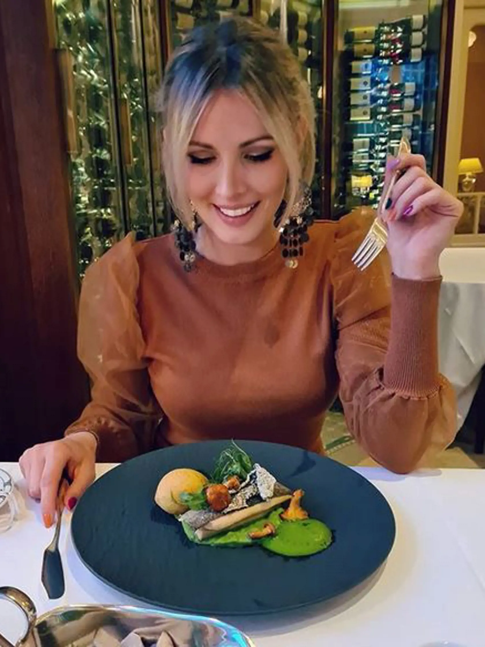 Kalisová: Pochutnala si na špičkovom jedle od známeho šéfkuchára.