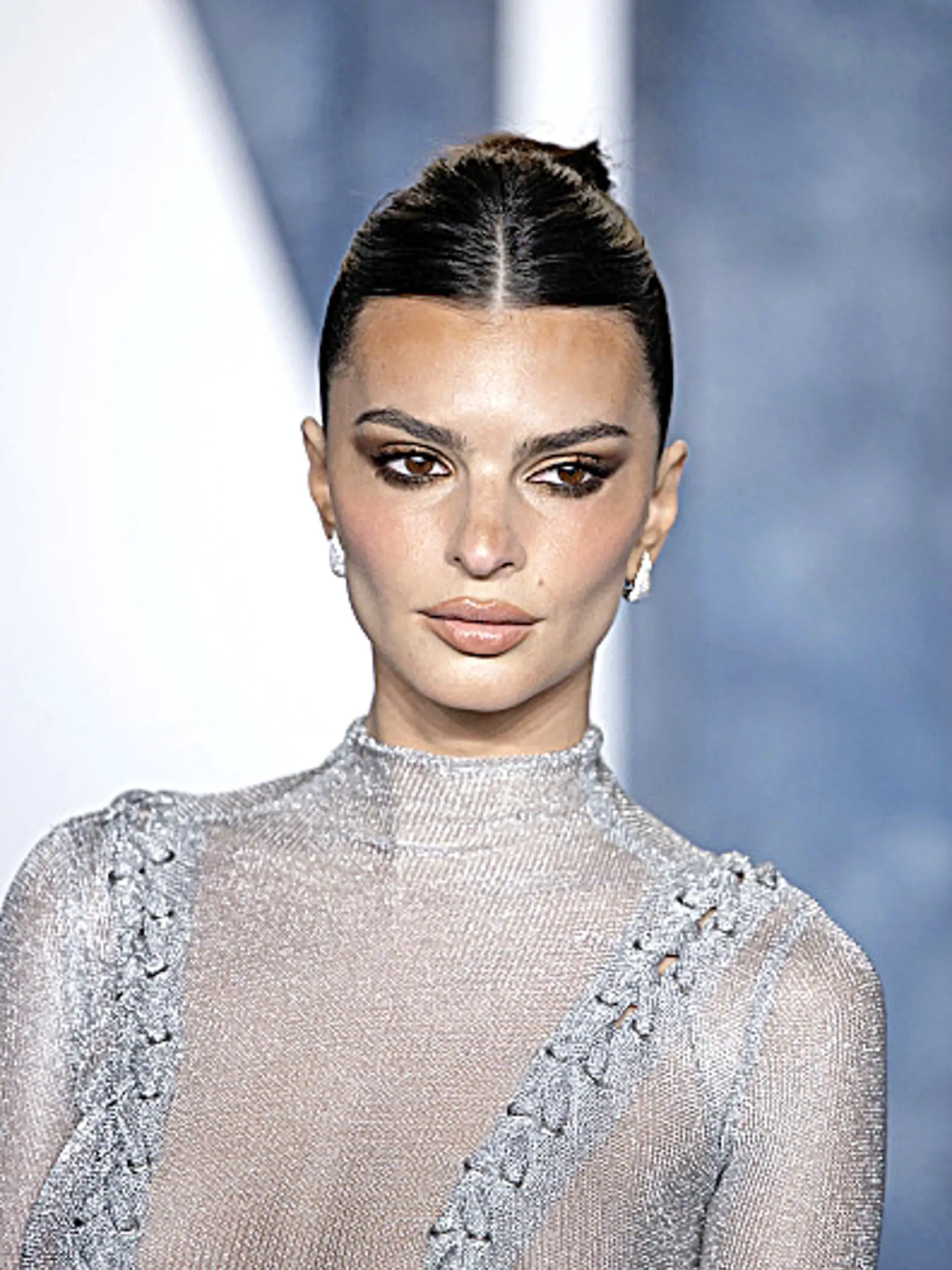 BEVERLY HILLS, CALIFORNIA - MARCH 12: Emily Ratajkowski attends the 2023 Vanity Fair Oscar Party hosted by Radhika Jones at Wallis Annenberg Center for the Performing Arts on March 12, 2023 in Beverly Hills, California. (Photo by Robert Smith/Patrick McMullan via Getty Images)