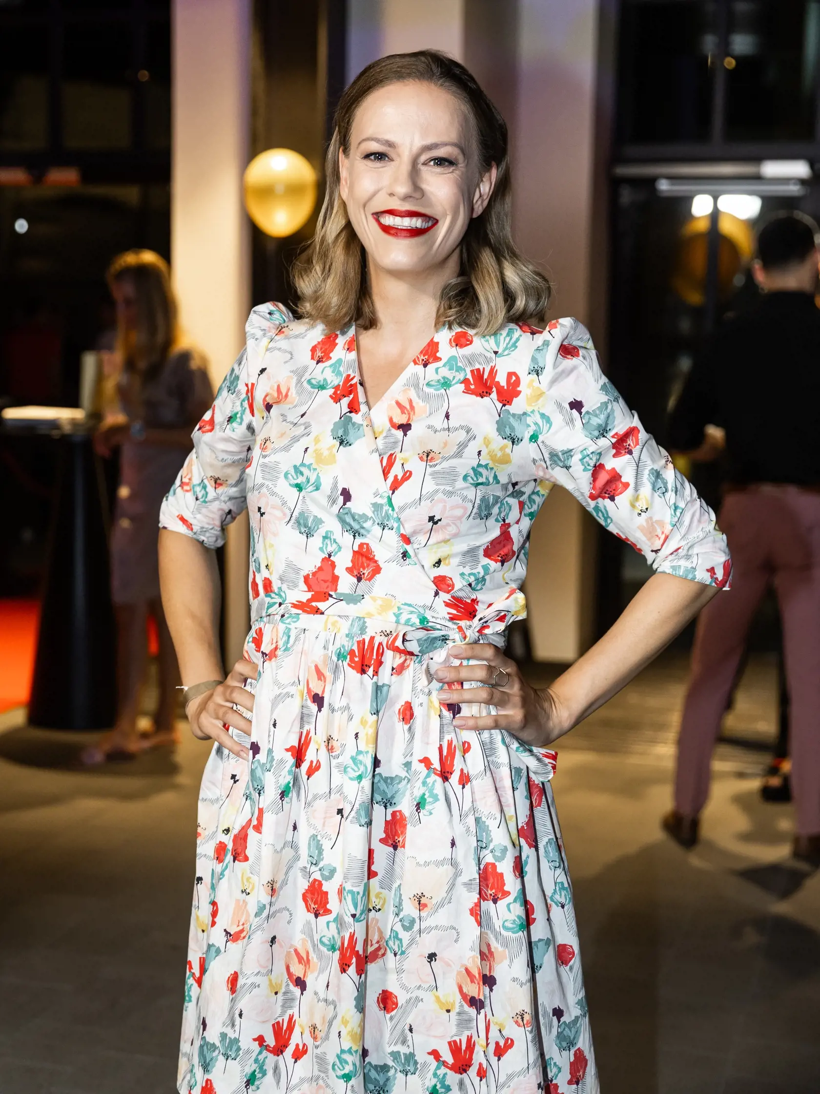Letná media párty televízie Markíza v Bratislave. Na snímke Barbora Andrešičová.