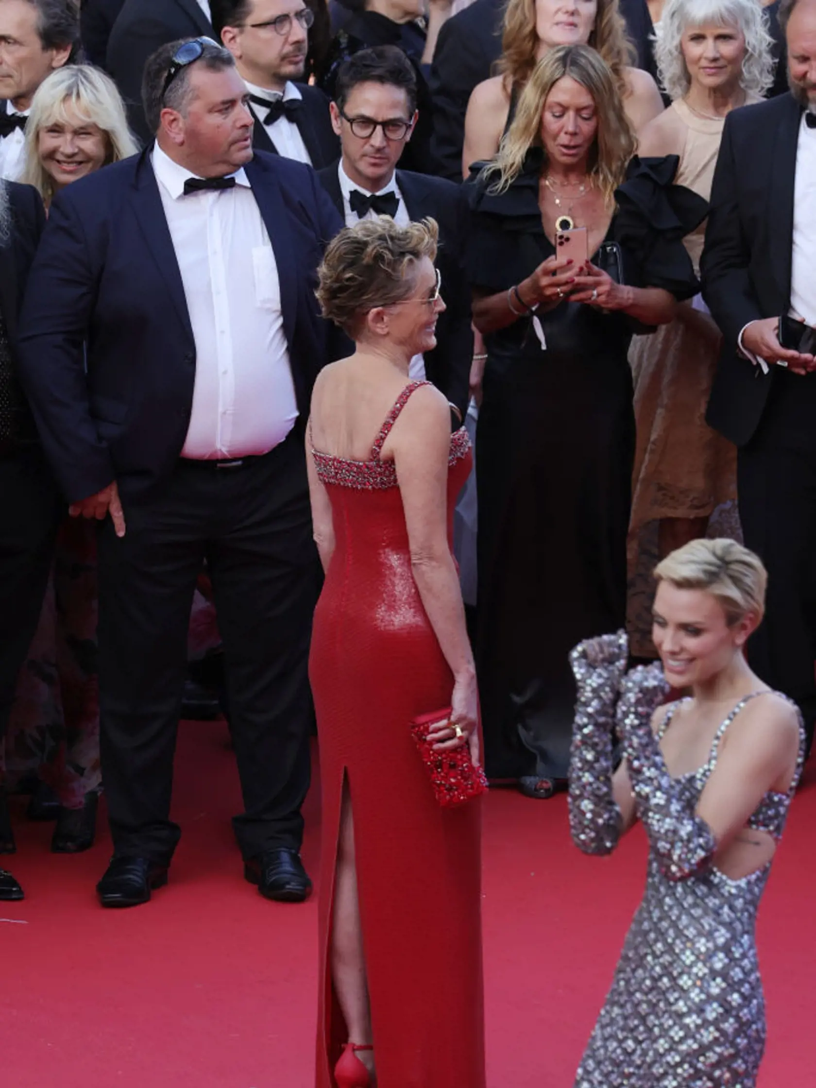 Sharon Stone na festivale v Cannes.