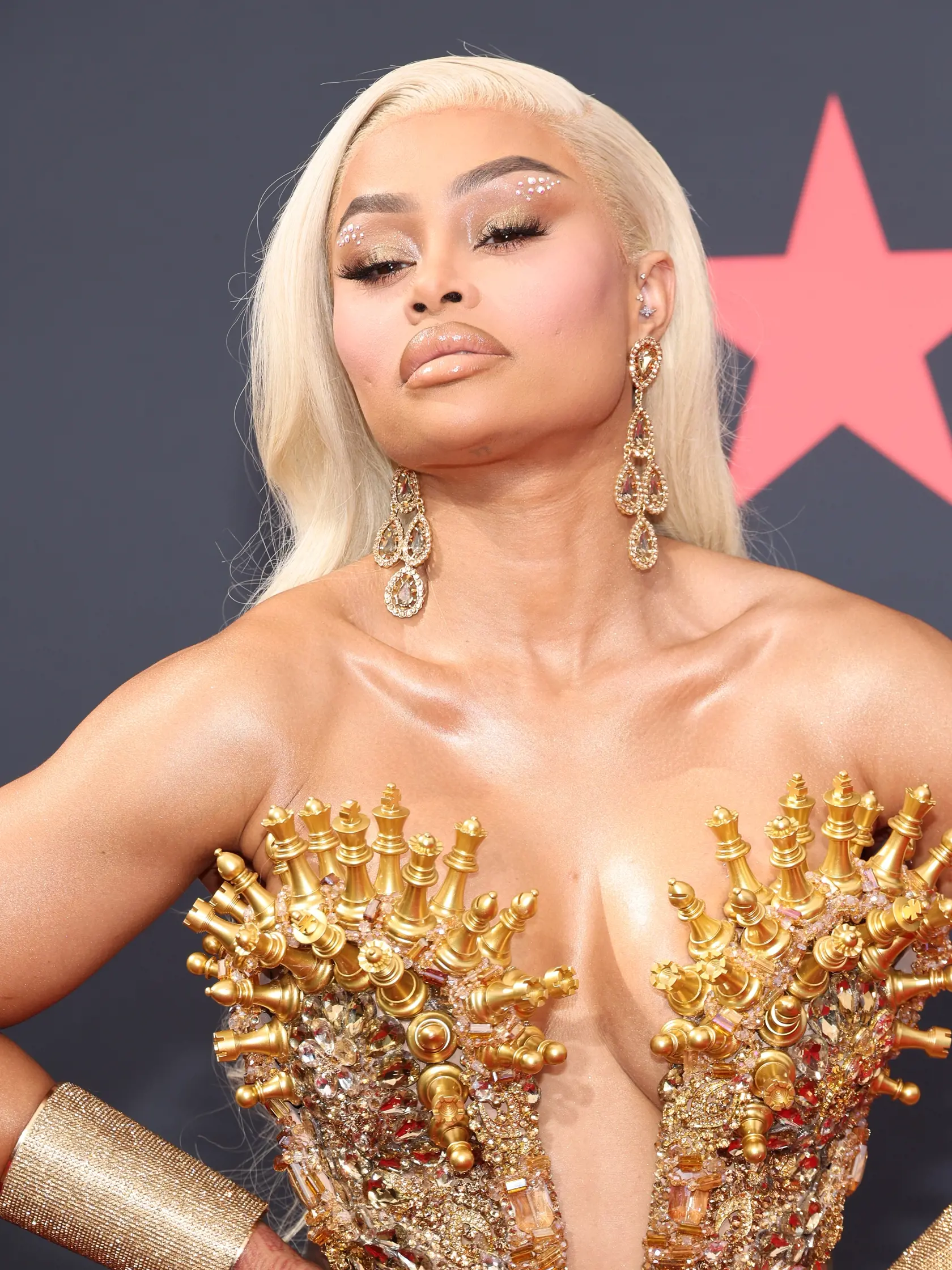 Blac Chyna na červenom koberci
