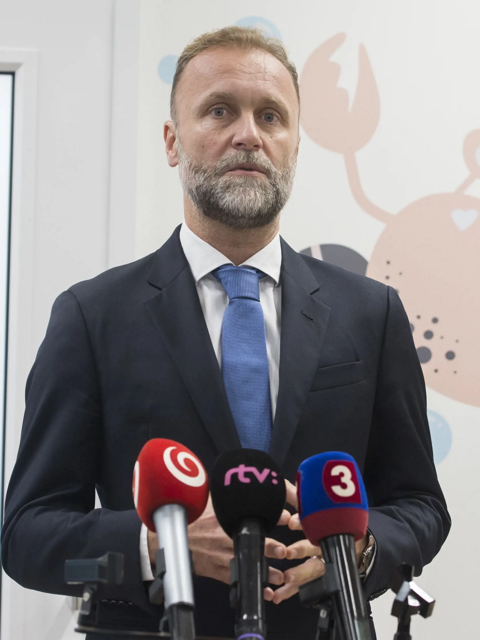 Na snímke generálny riaditeľ NÚDCH Ladislav Kužela počas príhovoru pri príležitosti otvorenia nových priestorov Oddelenia urgentného príjmu v Národnom ústave detských chorôb (NÚDCH) v Bratislave 20. decembra 2019. FOTO TASR - Martin Baumann