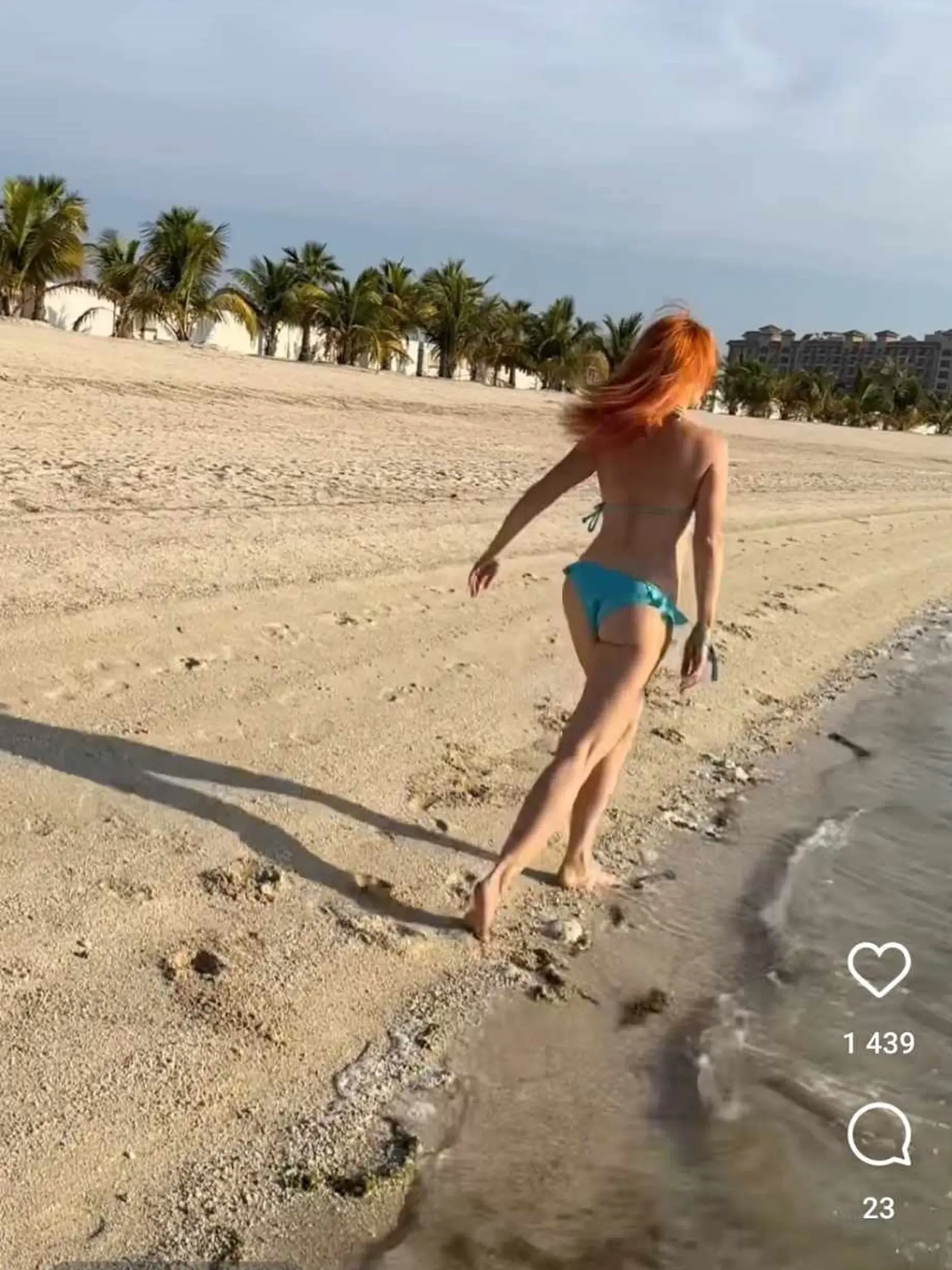Takto si Helena užívala more a svoje nové telo.