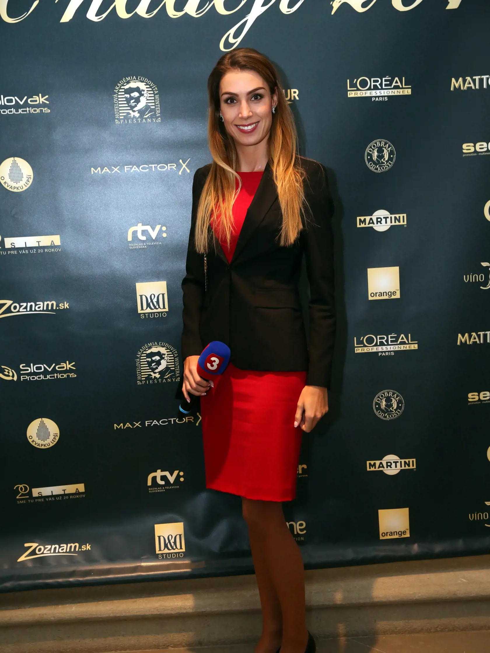 Charitatívny galavečer nadácie Noc Nádejí. Na fotke Simona Frantová 