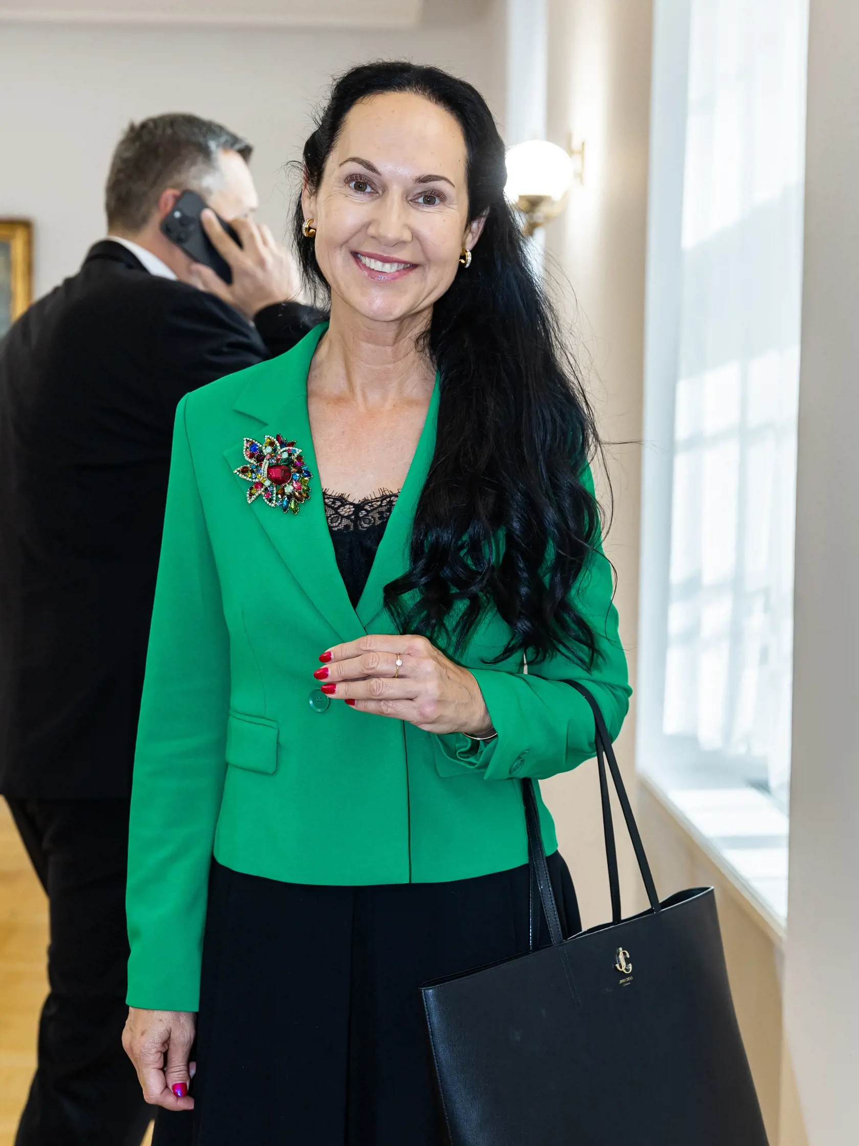 Slávnostné odovzdávanie osvedčení poslancom Národnej rady SR v Bratislave. Na snímke Lucia Kurilovská.