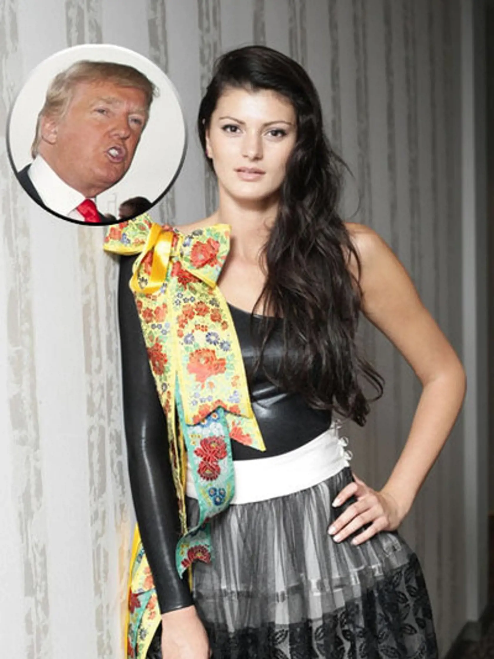 Dagmar:
Chce očariť
amerického
boháča Donalda Trumpa.
