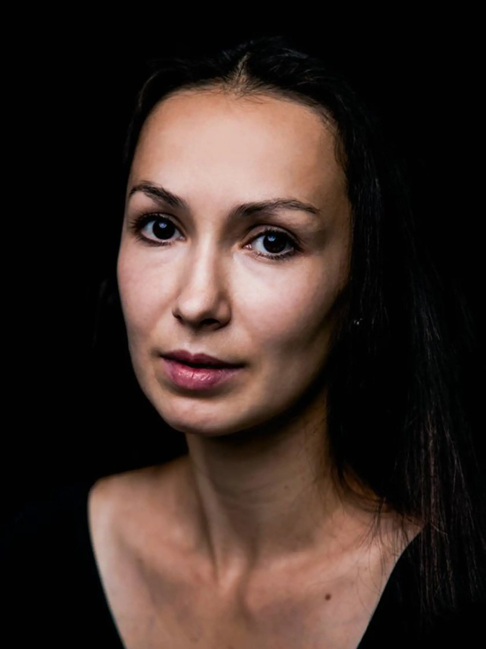 Ukrajinská herečka Elena Ivasina-Fesunenko