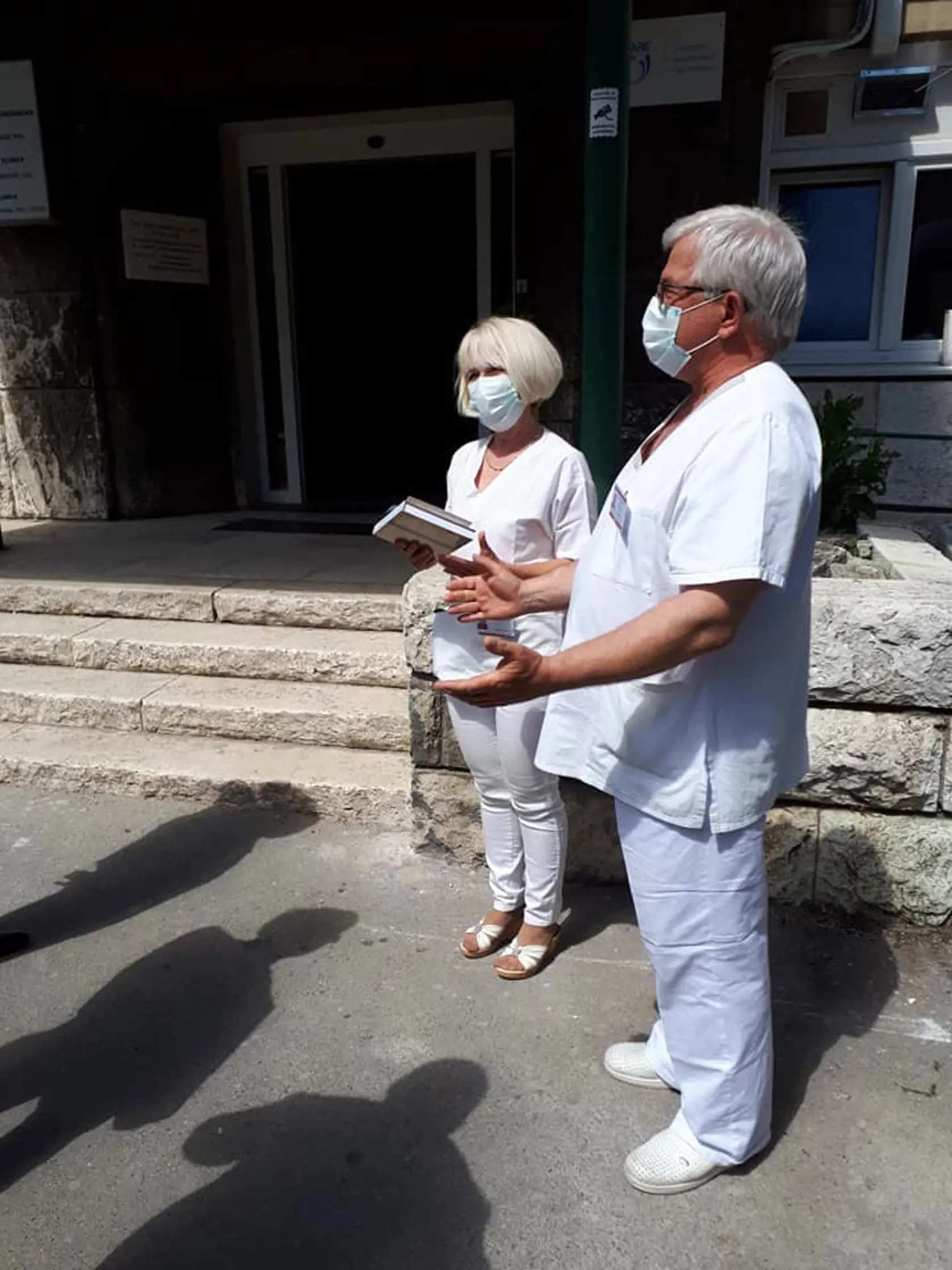 Minister zdravotníctva SR Marek Krajčí na návšteve v Univerzitnej nemocnici v Martine.