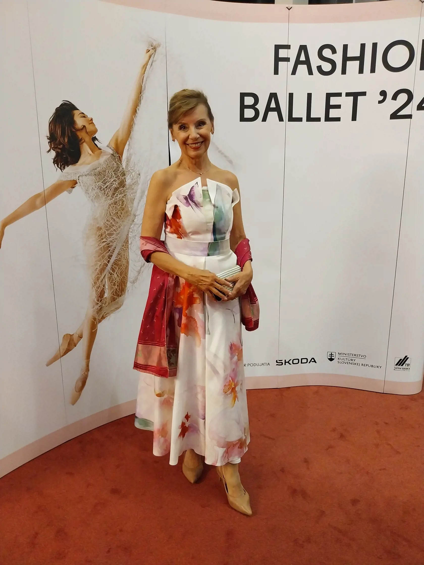 Alena Heribanová na podujatí Fashion Ballet 2024.