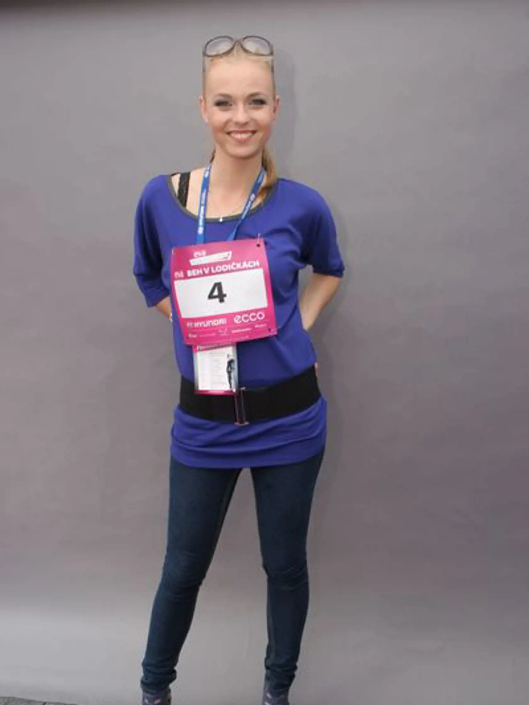Herečka Petra Blesáková