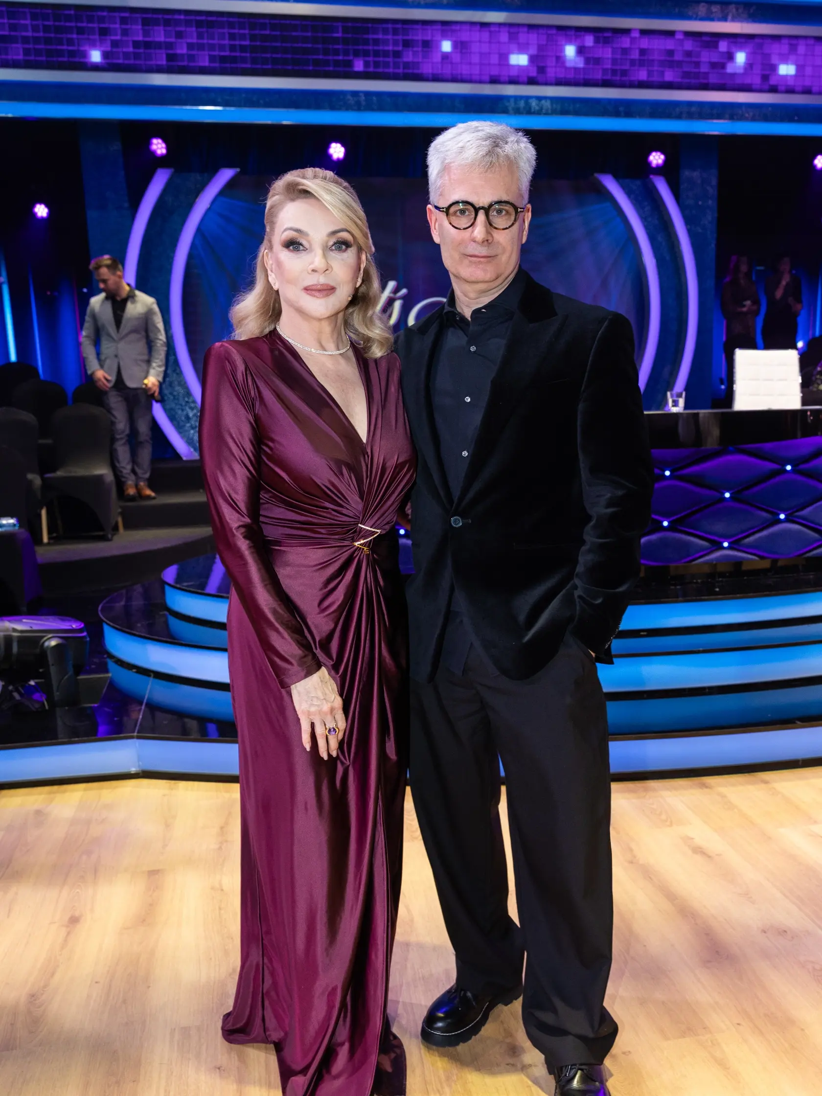 Na snímke Zdena Studenková, Braňo Kostka počas štvrtého  kola Let's dance 2025.