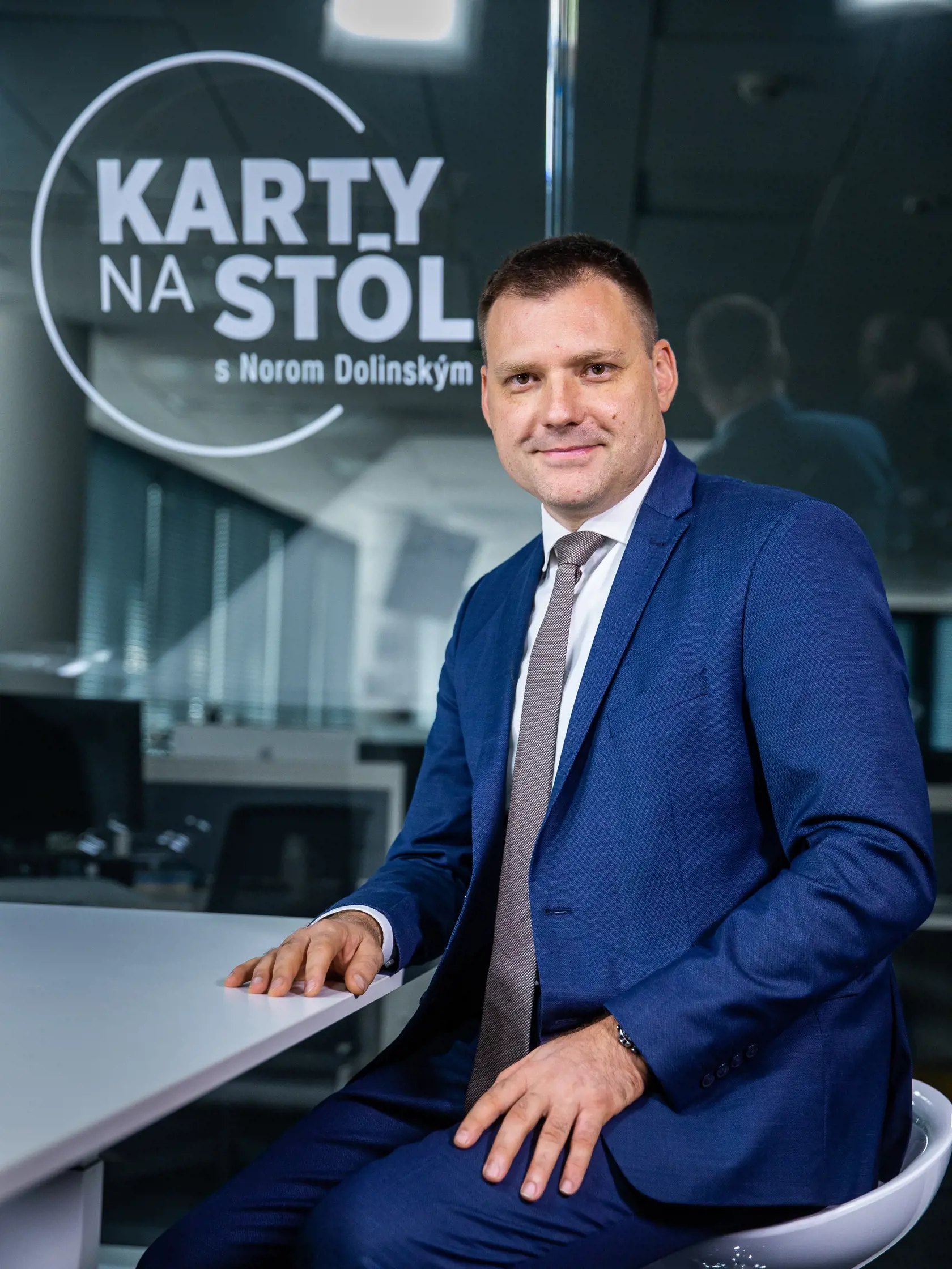 Diskusná relácia "Karty na stôl", ktorej hosťom bol Tomáš Taraba.