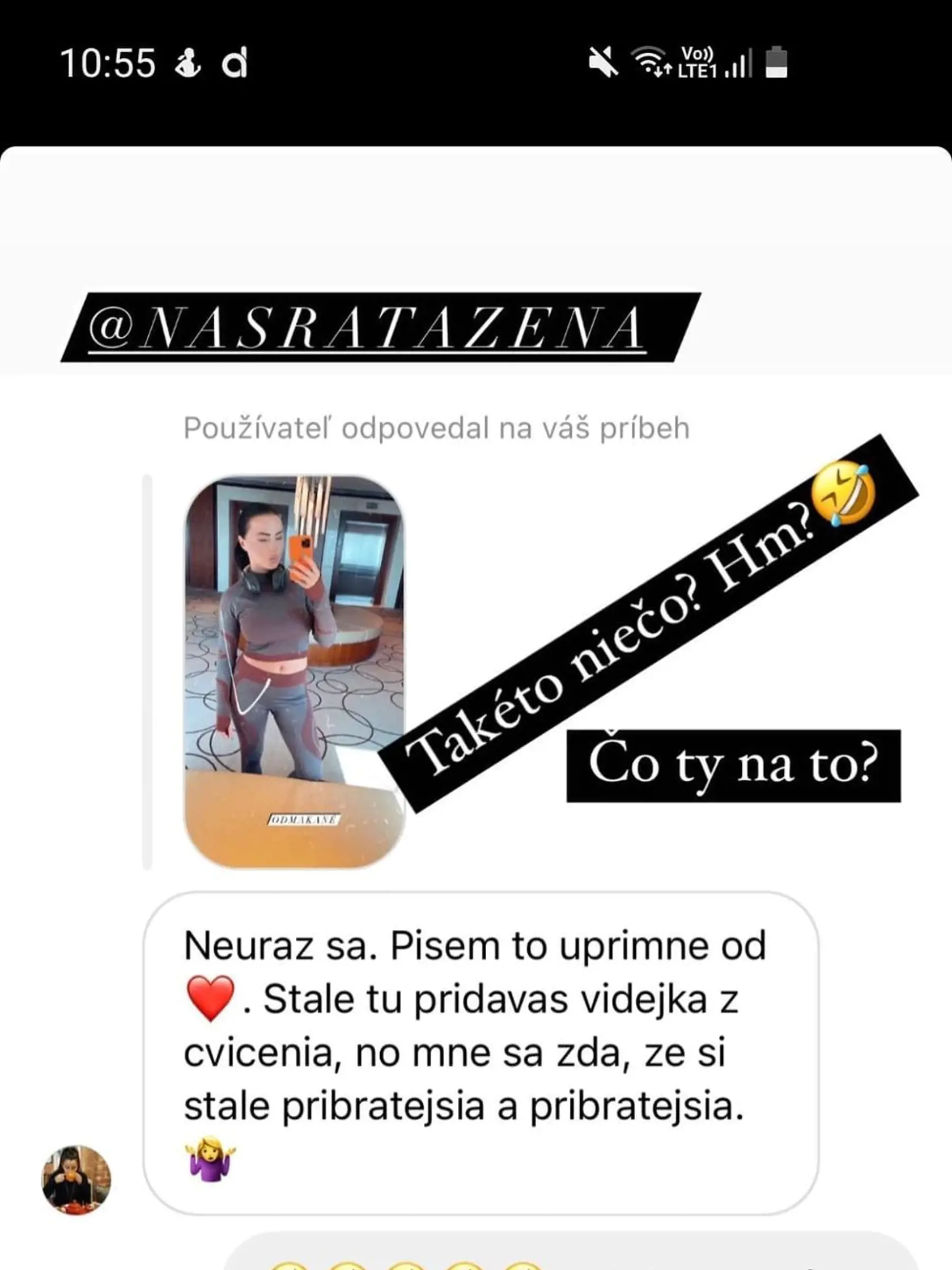 Exmoderátorka berie kritiku s nadhľadom