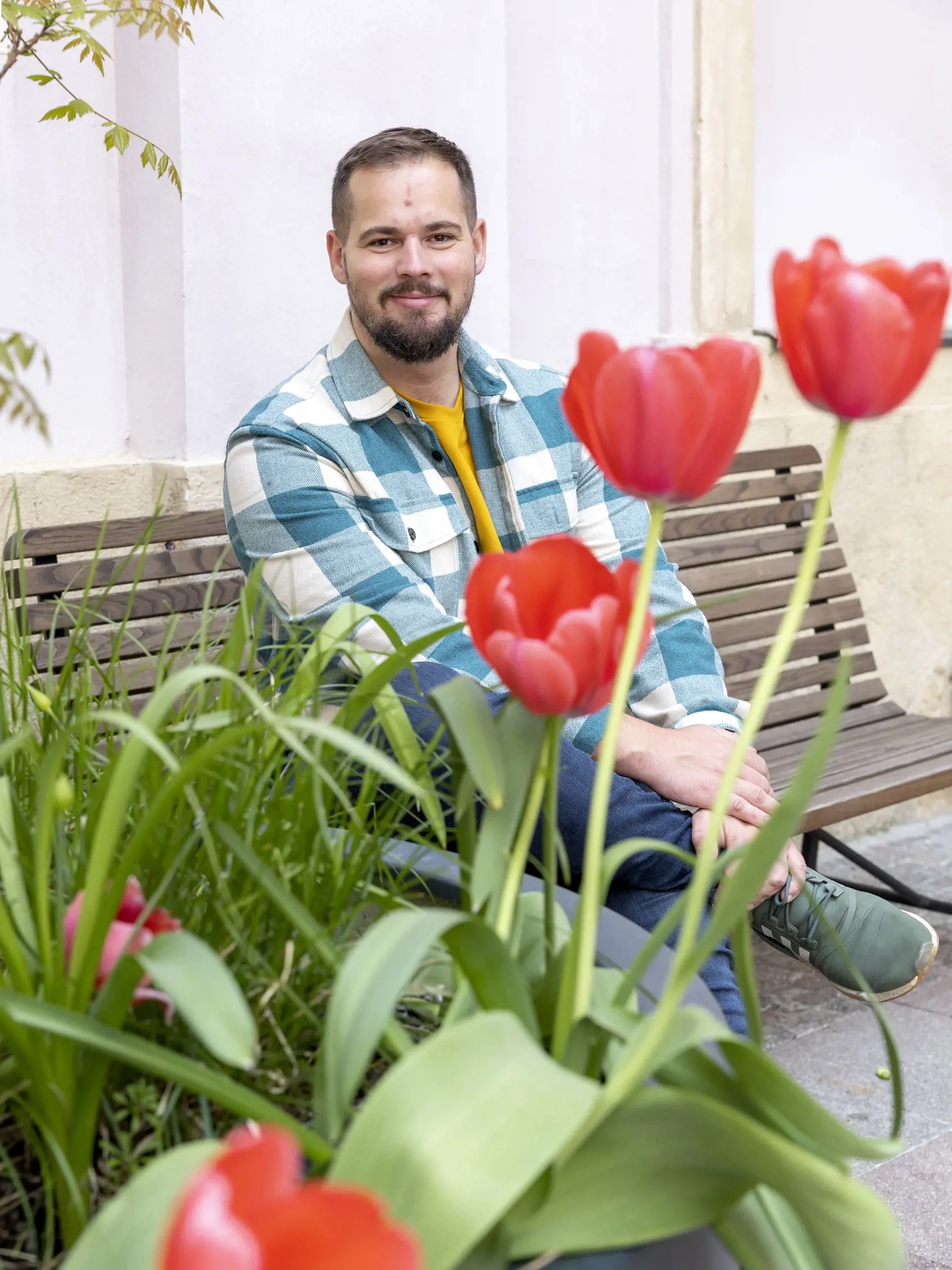 Slovenský internetový komik František Košarišťan, známy pod pseudonymom Fero Joke. Jeho zdravotné problémy sa podpísali na tvári.