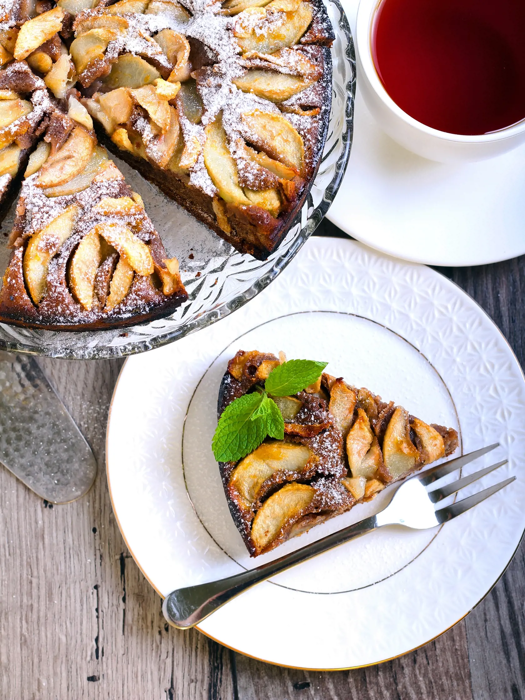 Jablkovo-hruškový tart
