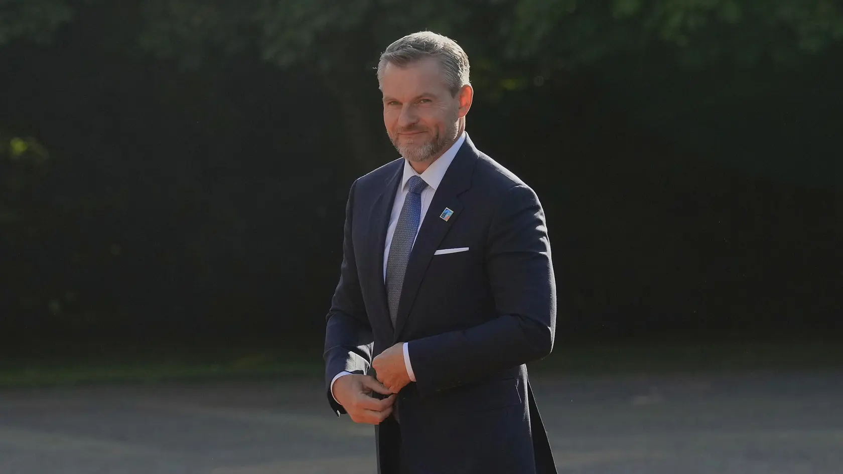 Prezident SR Peter Pellegrini prichádza na summit NATO v holandskom Haagu.