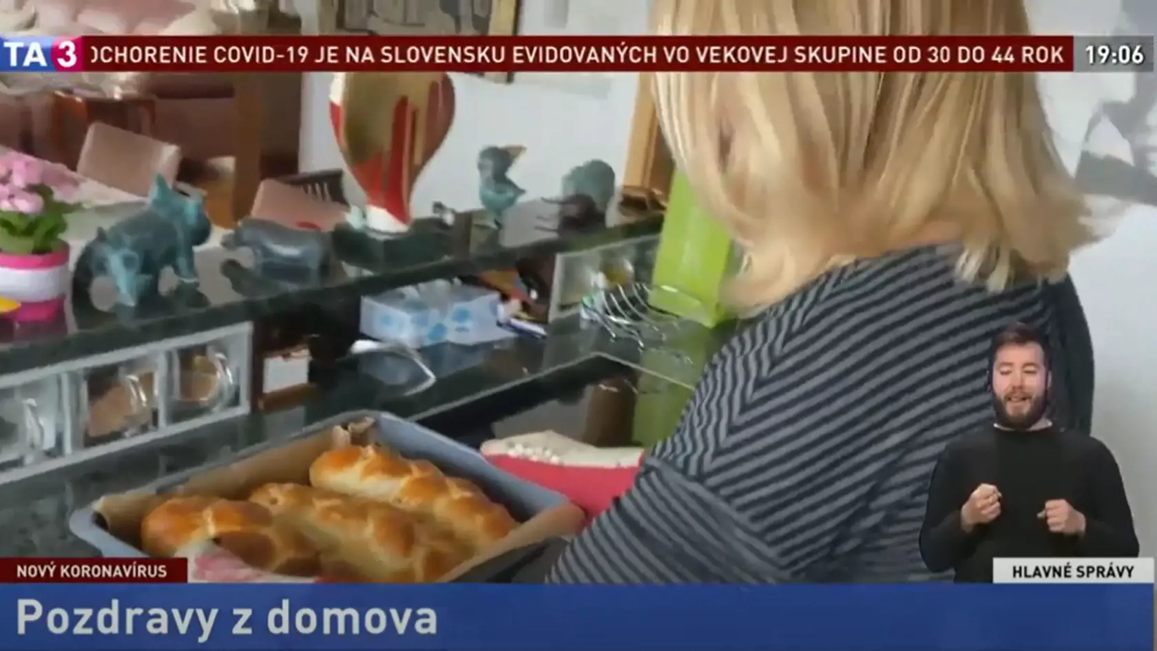 Herečka ukázala bývanie.