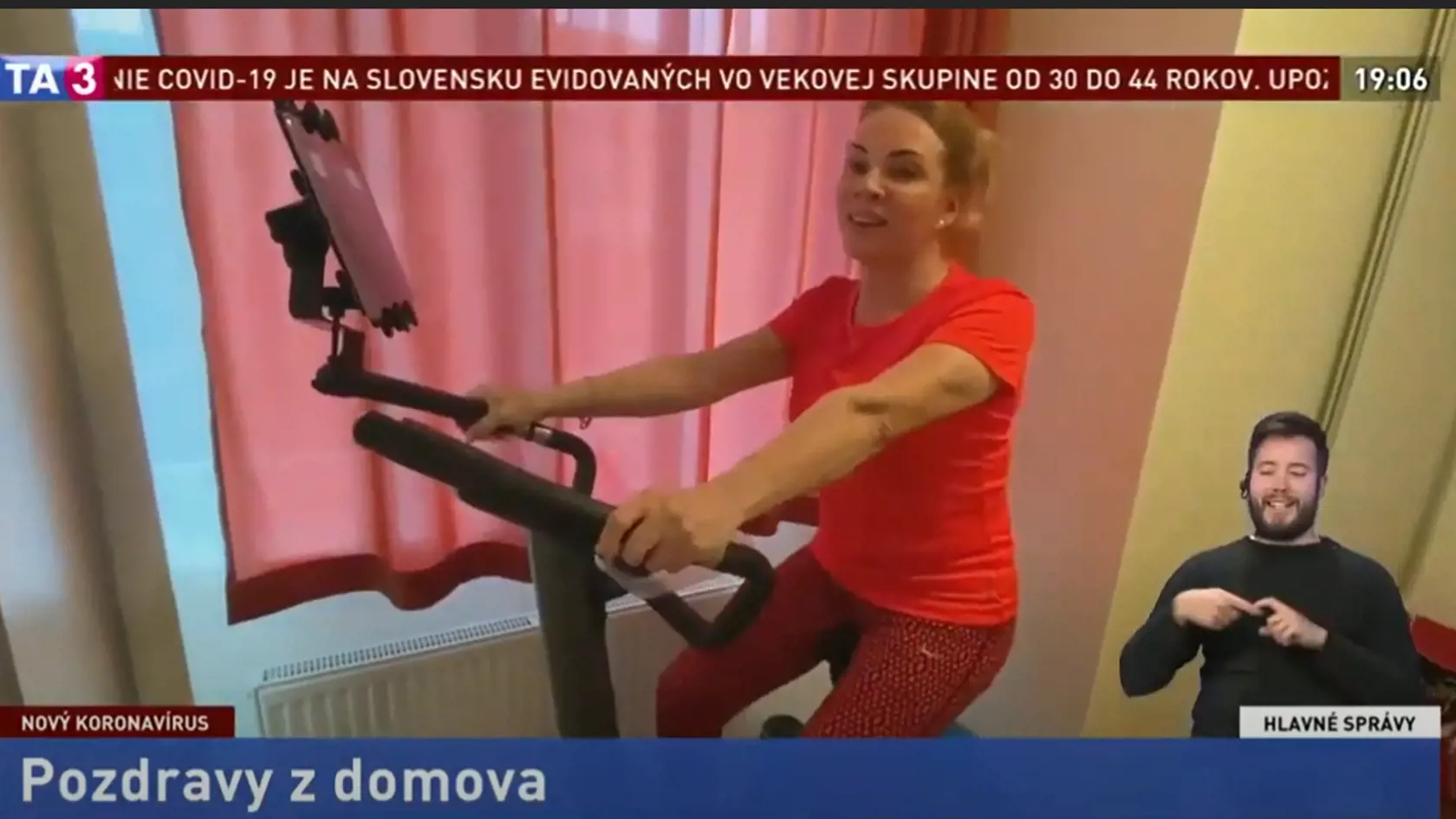 Studenková vie makať aj na rotopede.