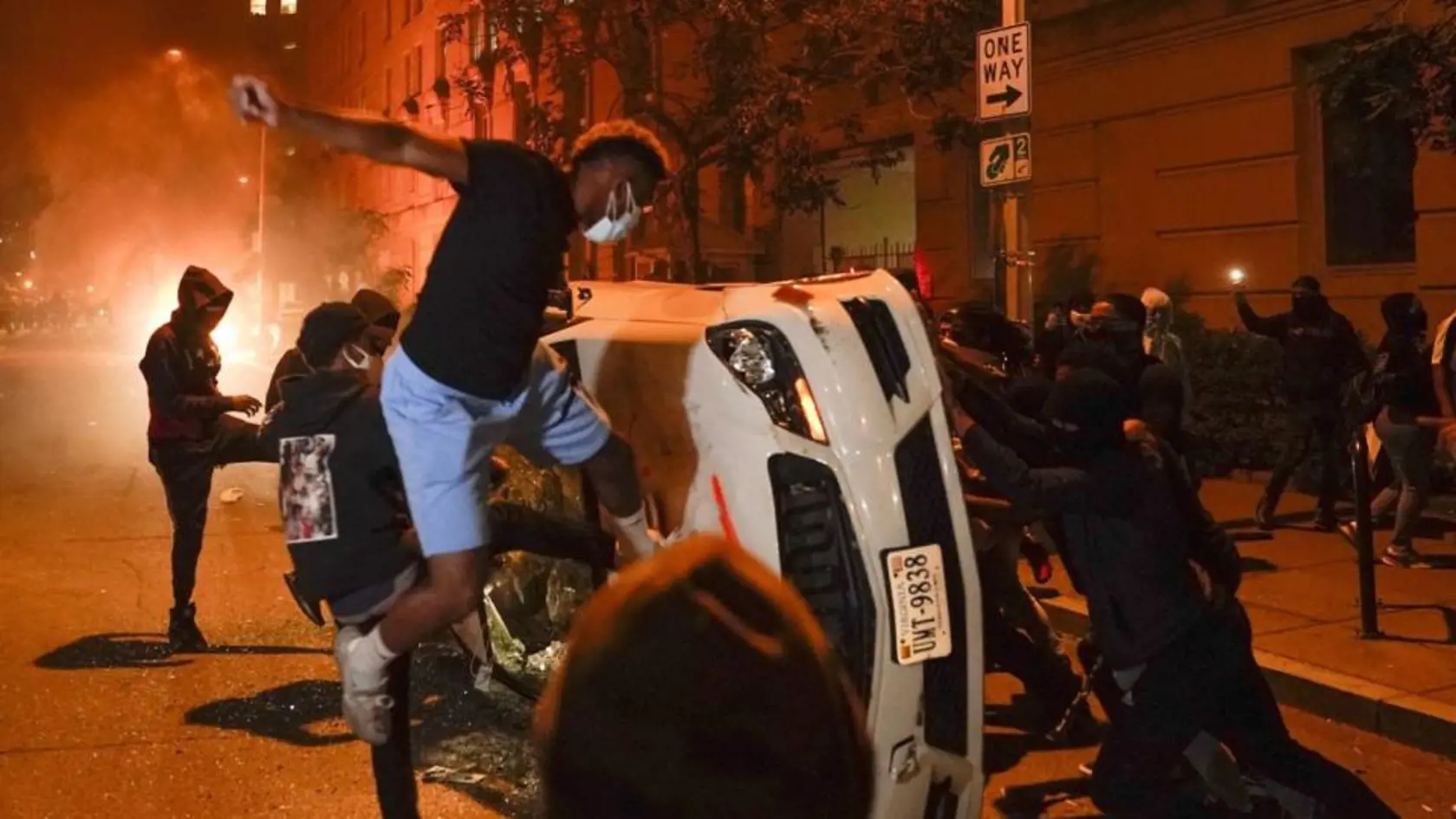 Protesty v USA.