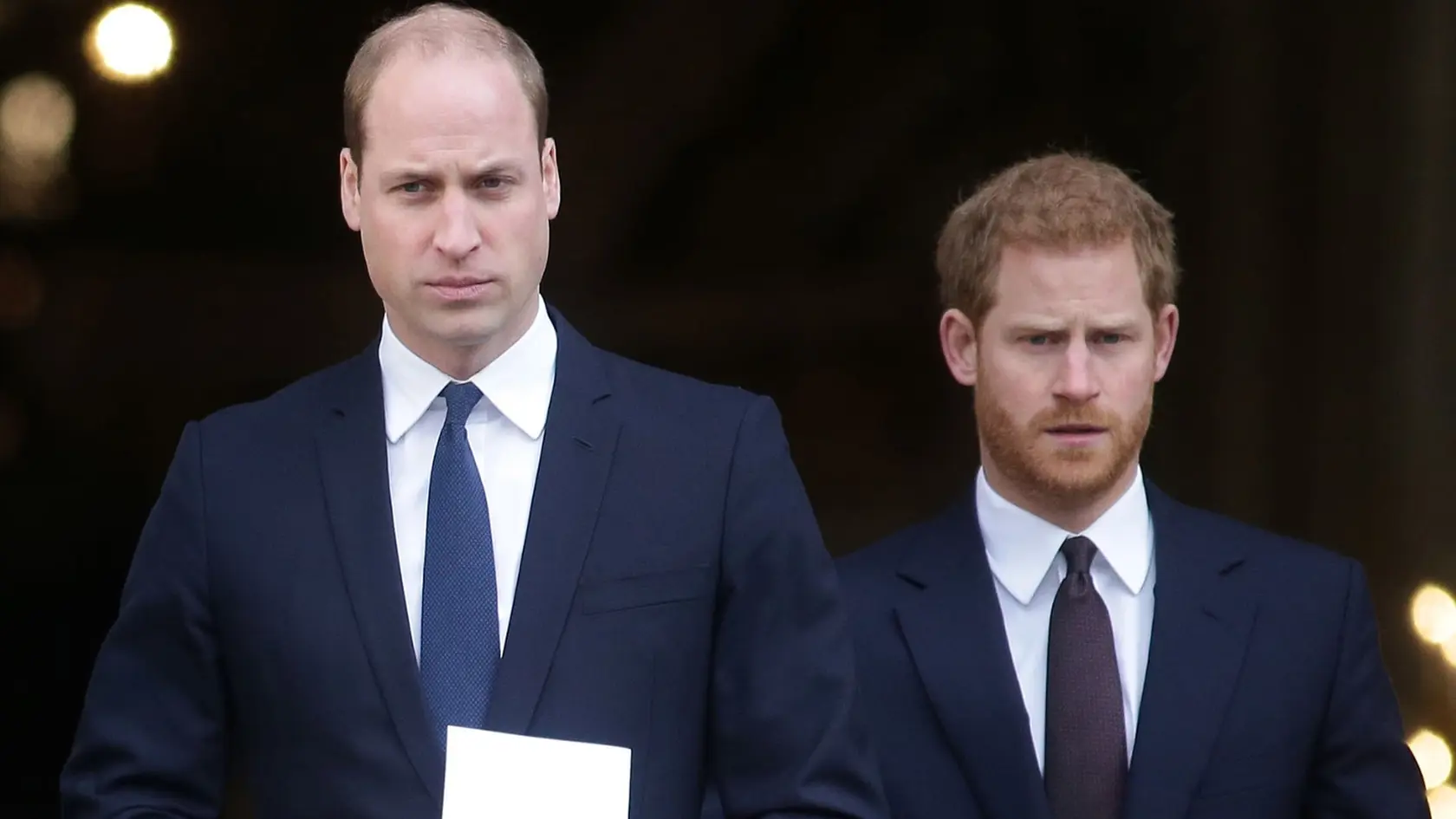 Princ William a princ Harry.