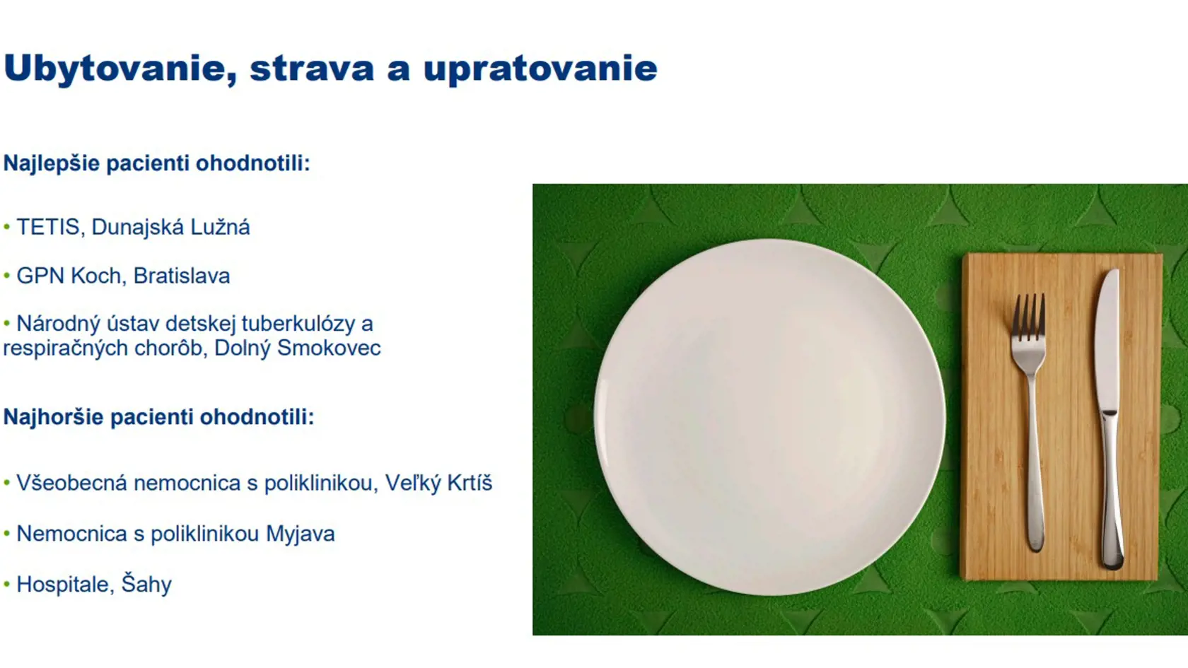 Ubytovanie a strava...