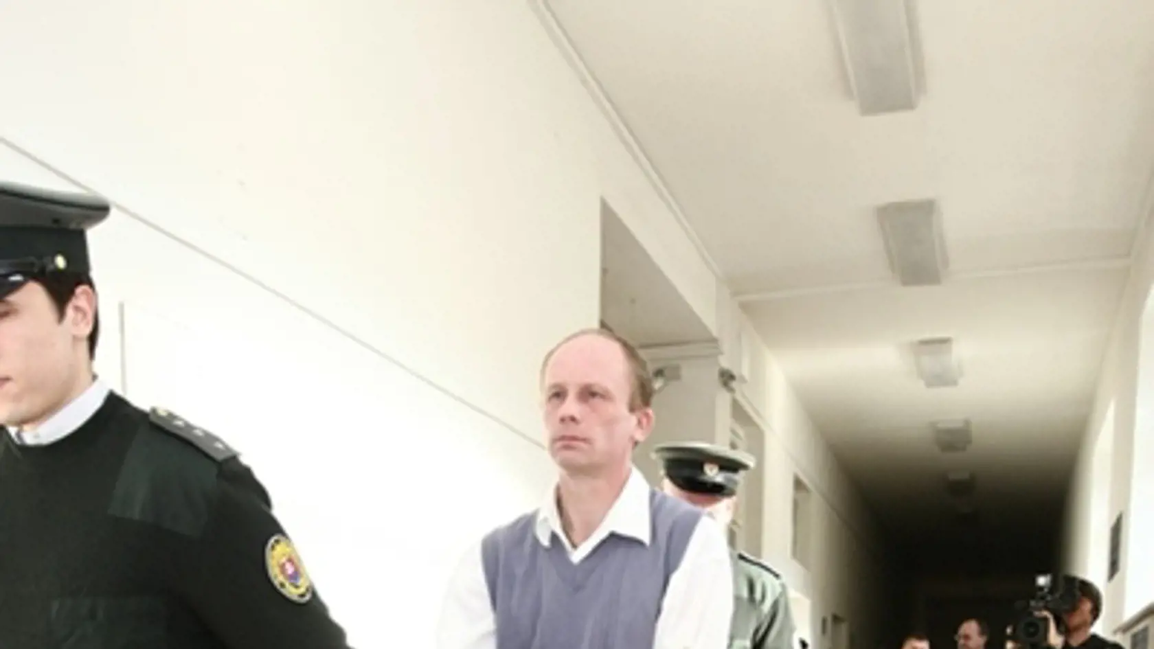 Expolicajt Peter Vido na súde v januári 2012.