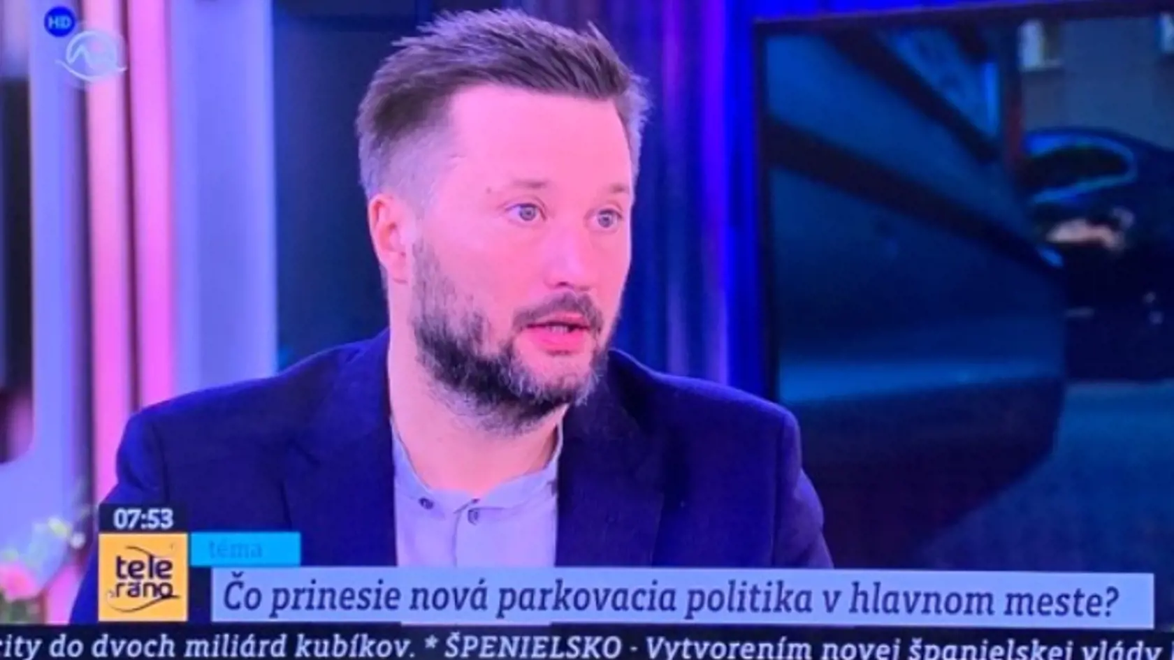Matúš Vallo sa v Teleráne poriadne rozčúlil.