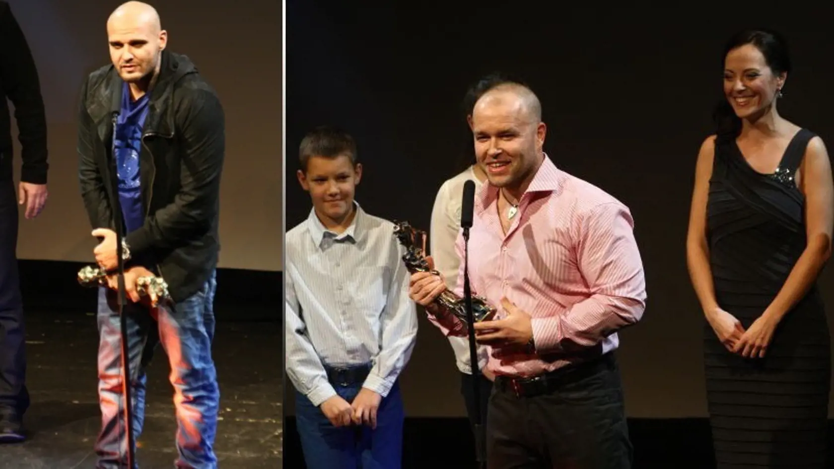 Ceny SOZA: Rytmusa (vľavo) porazil projekt pre deti Spievankovo (vpravo).