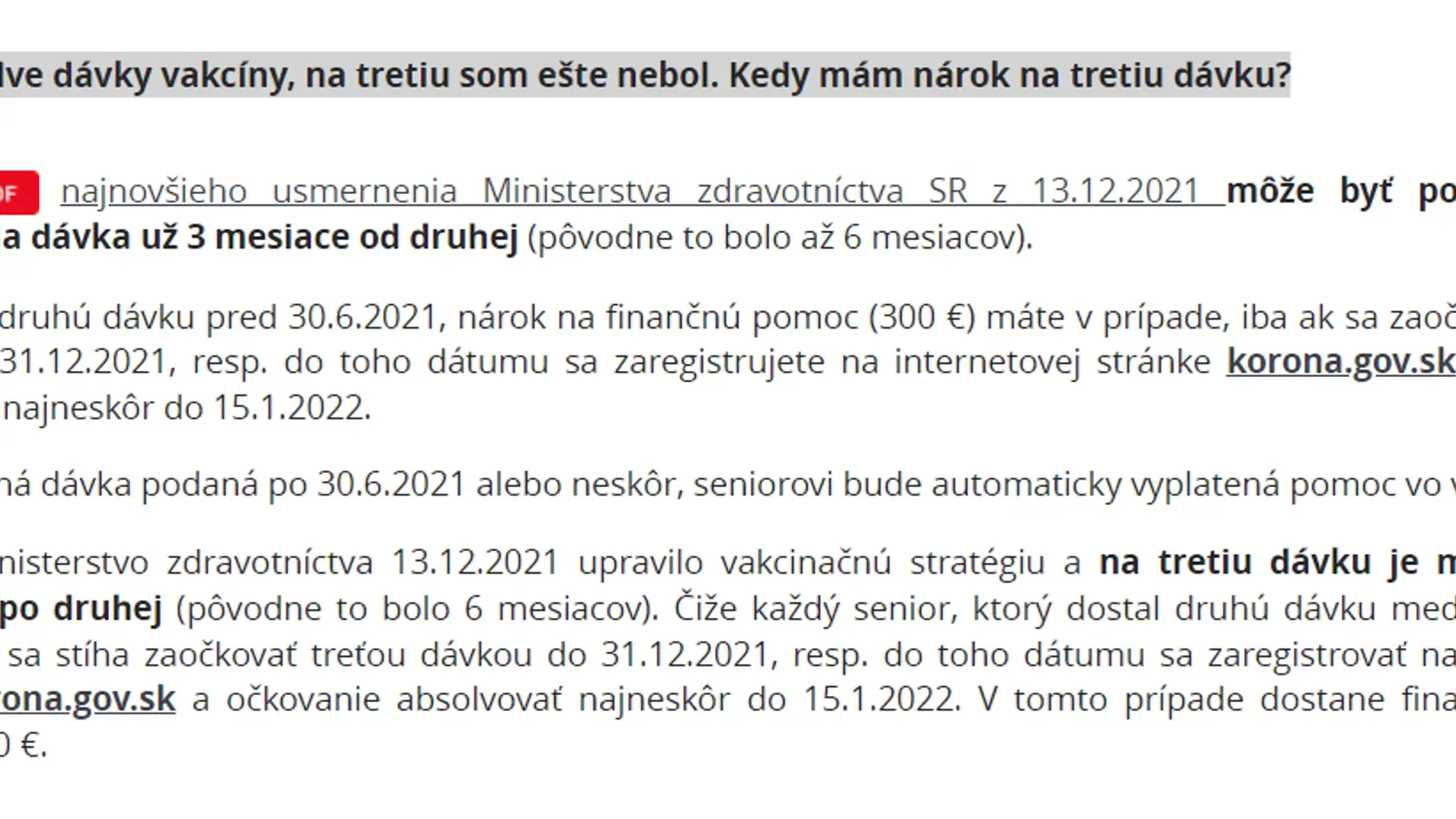 Tretia dávka vakcíny je dôležitá pri variante omikron.
