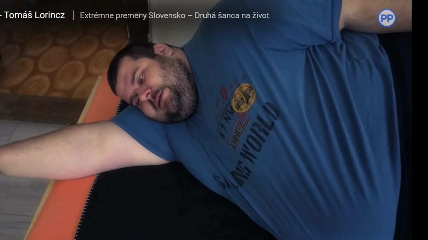 Morbídne obéznemu Tomášovi robil problém aj spánok. Nevedel ležať na chrbte, spať musel posediačky. 