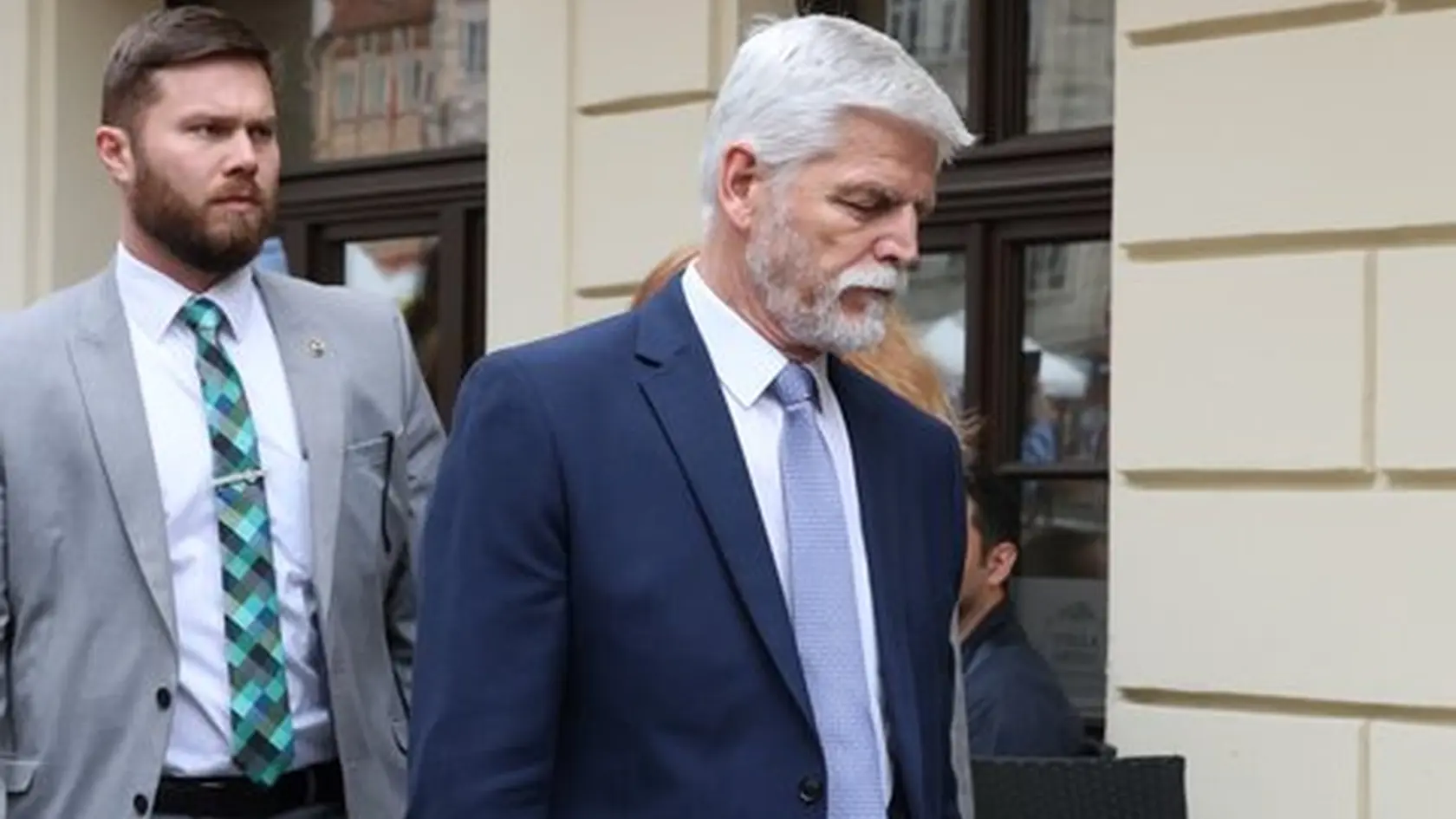 Rozlúčiť sa prišiel aj český prezident Petr Pavel.