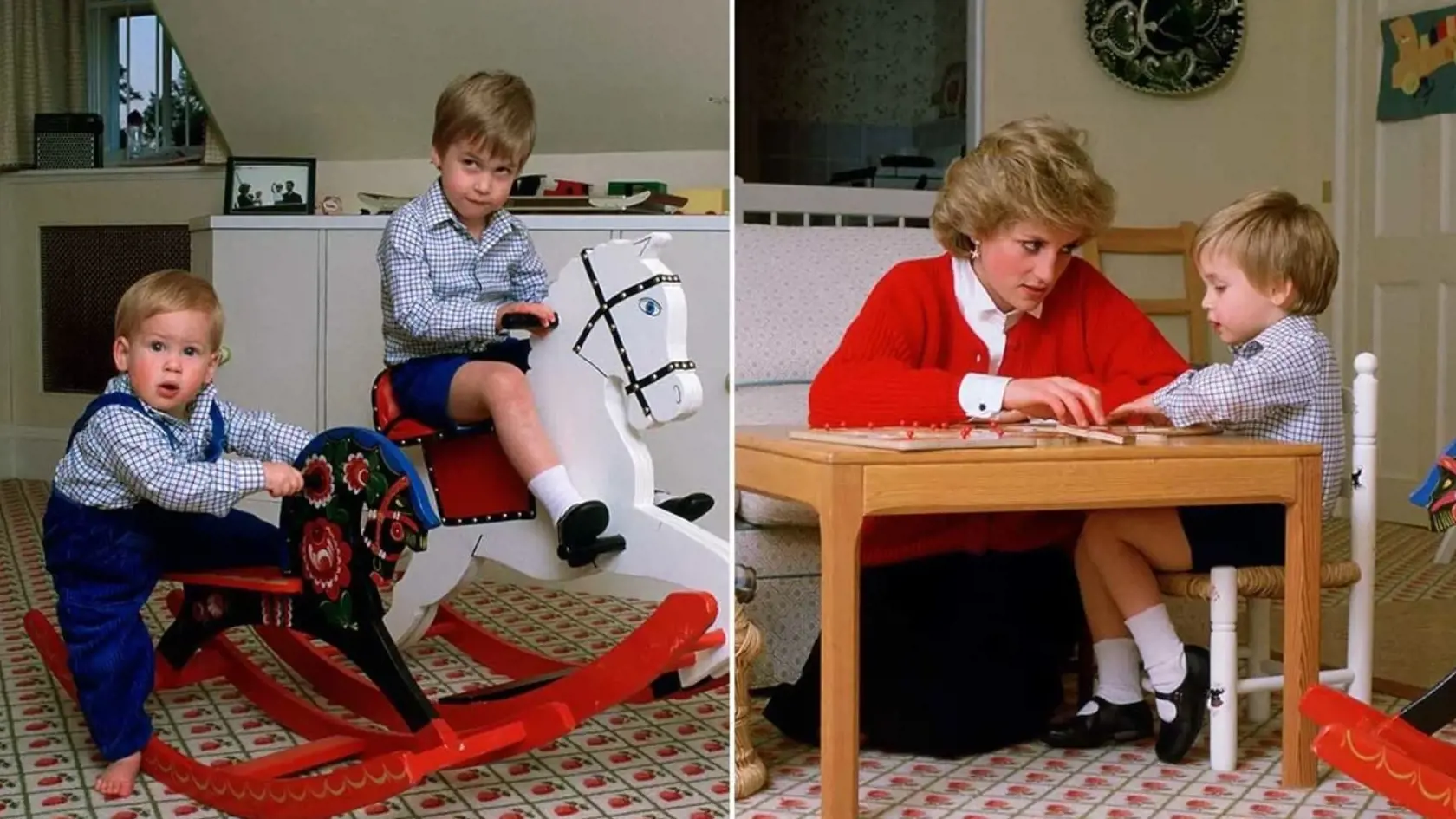 Detská izba princov Williama a Harryho bola dielom "dizajnérky" Diany.