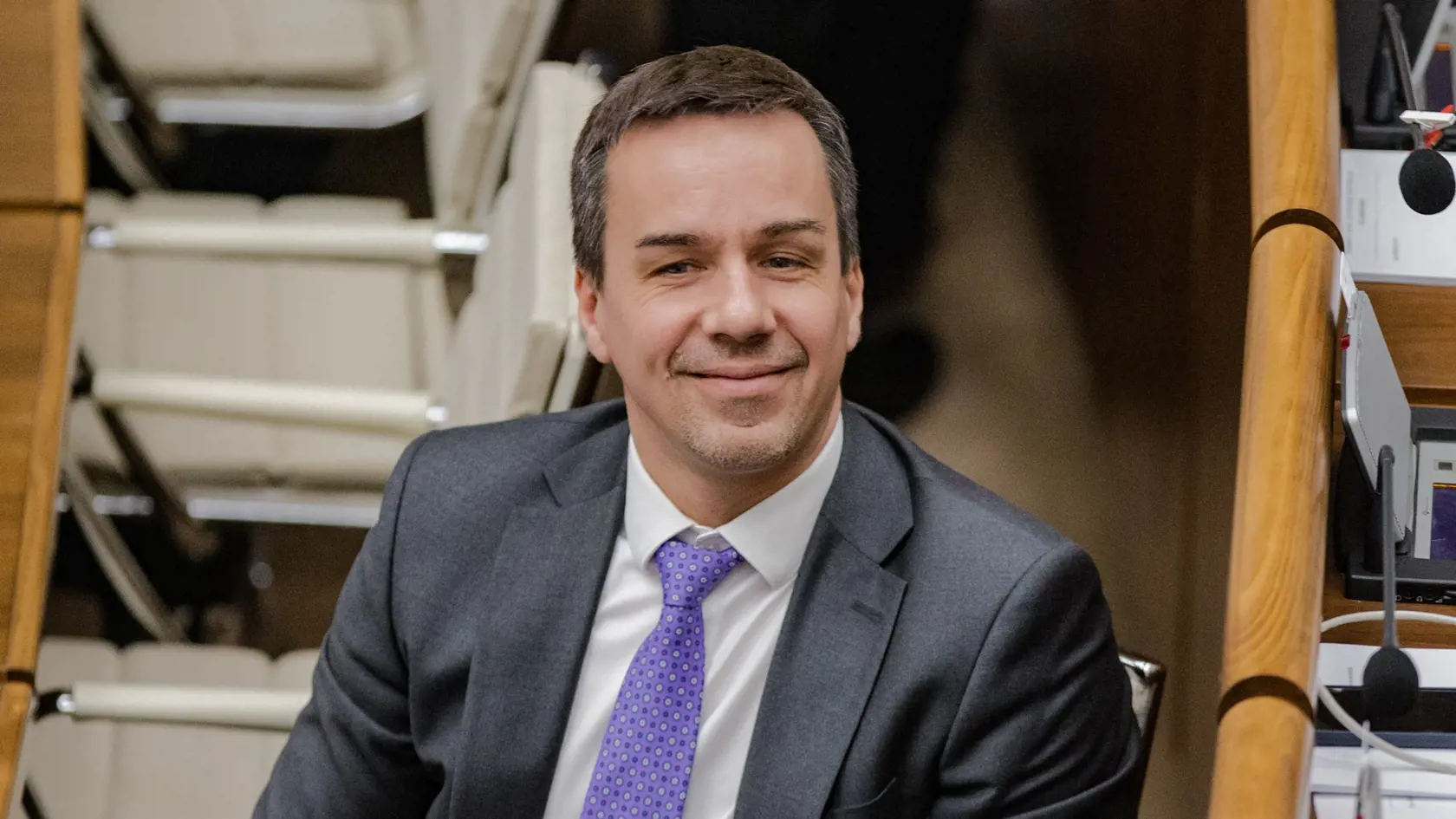 Na snímke je poslanec NR SR Erik Tomáš