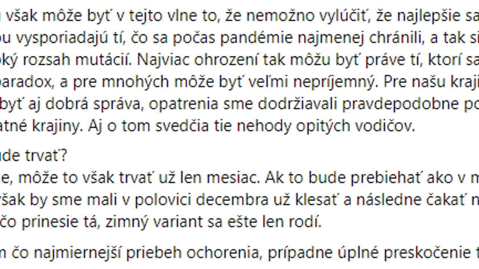 Matematik Kollár: Nová vlnu pandémie je tu! 

status 3/3
