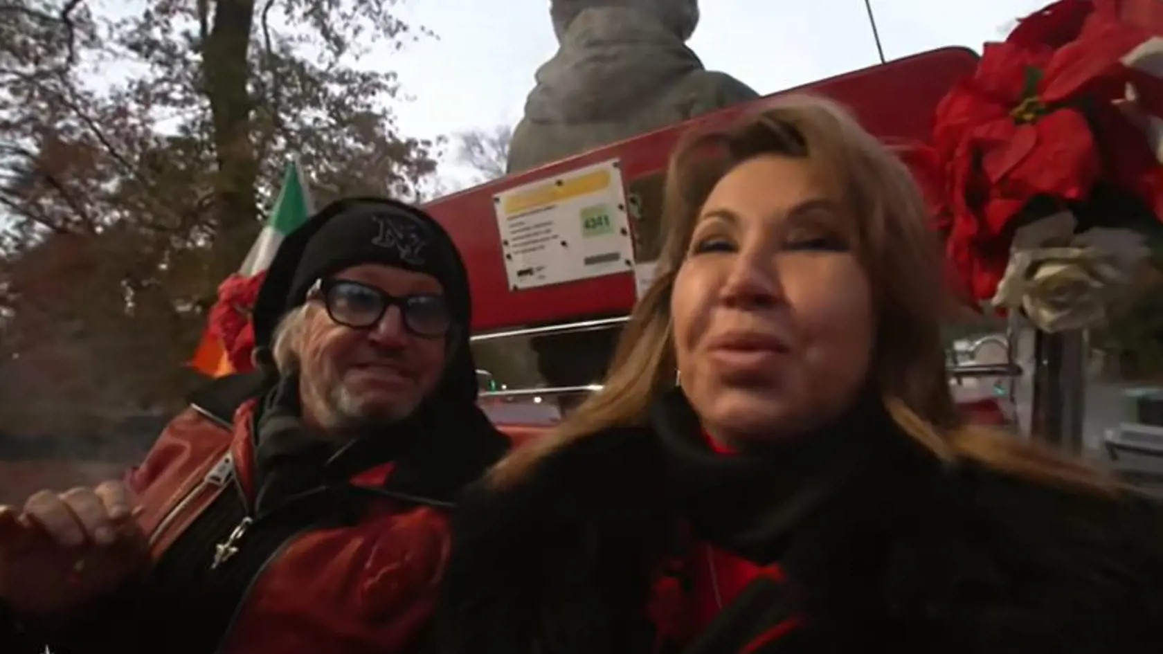 V New Yorku si rodinka užila aj jazdu kočom.