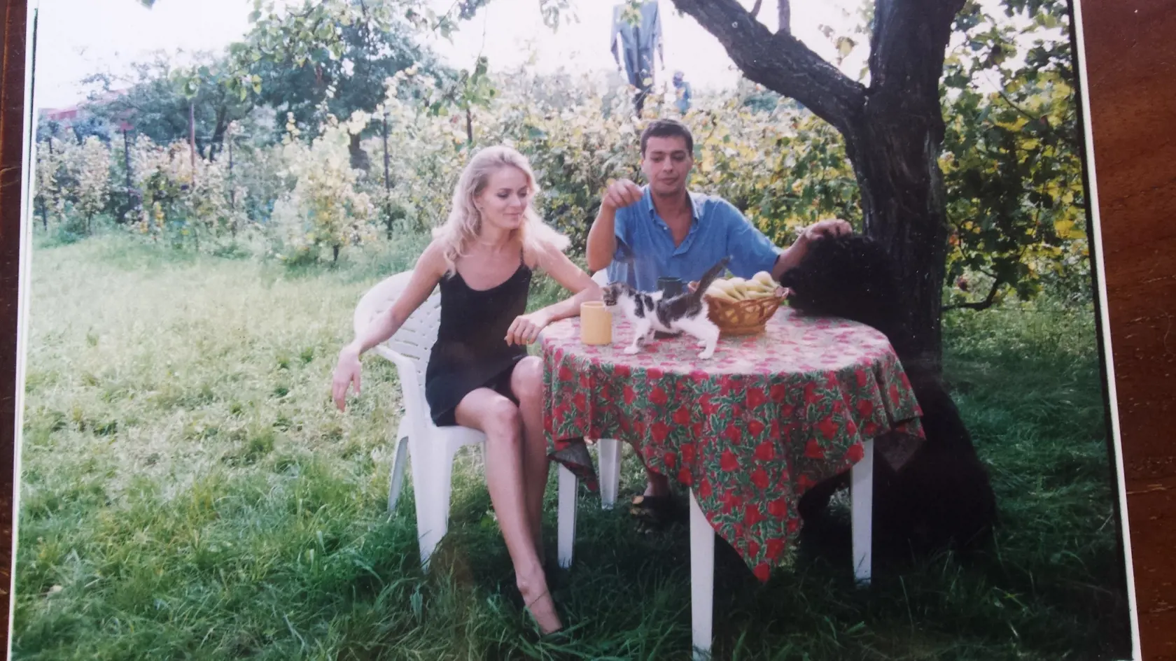 Jana Hospodárová  a vtedy mladý vdovec v Juraj Černý - dnes už nebohý, tvorili pár. Jana bola do neho veľmi zaľúbená.