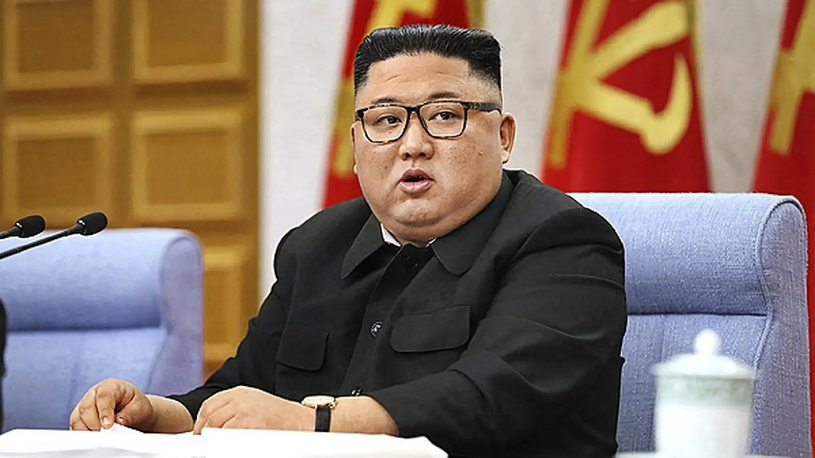 Vodca KĽDR Kim Čong-un.