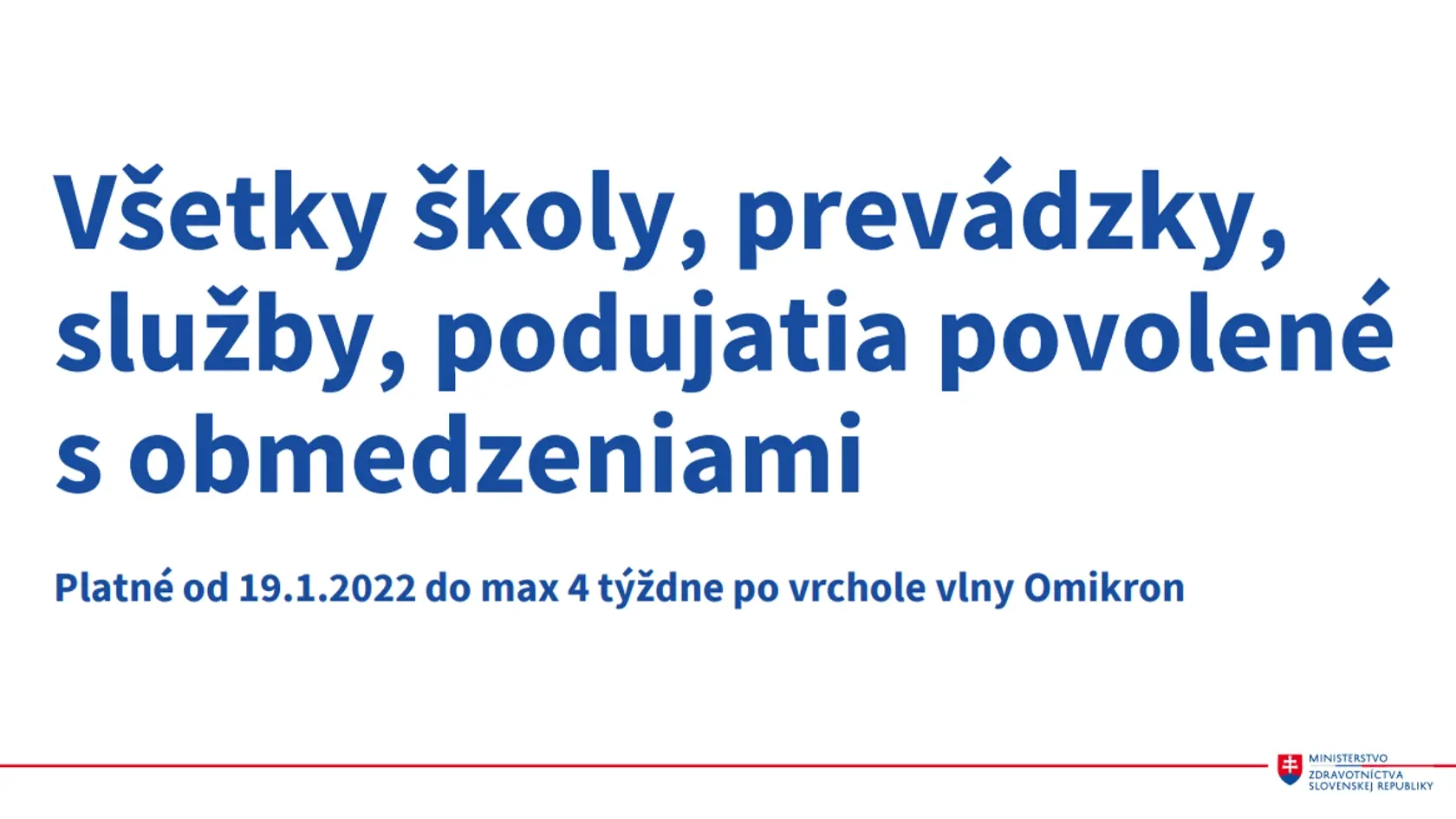 Odteraz už nebudú opatrenia platiť podľa situácie v okrese, ale od toho, či ste očkovaní, prekonali ste covid, máte negatívny test alebo nič z toho.