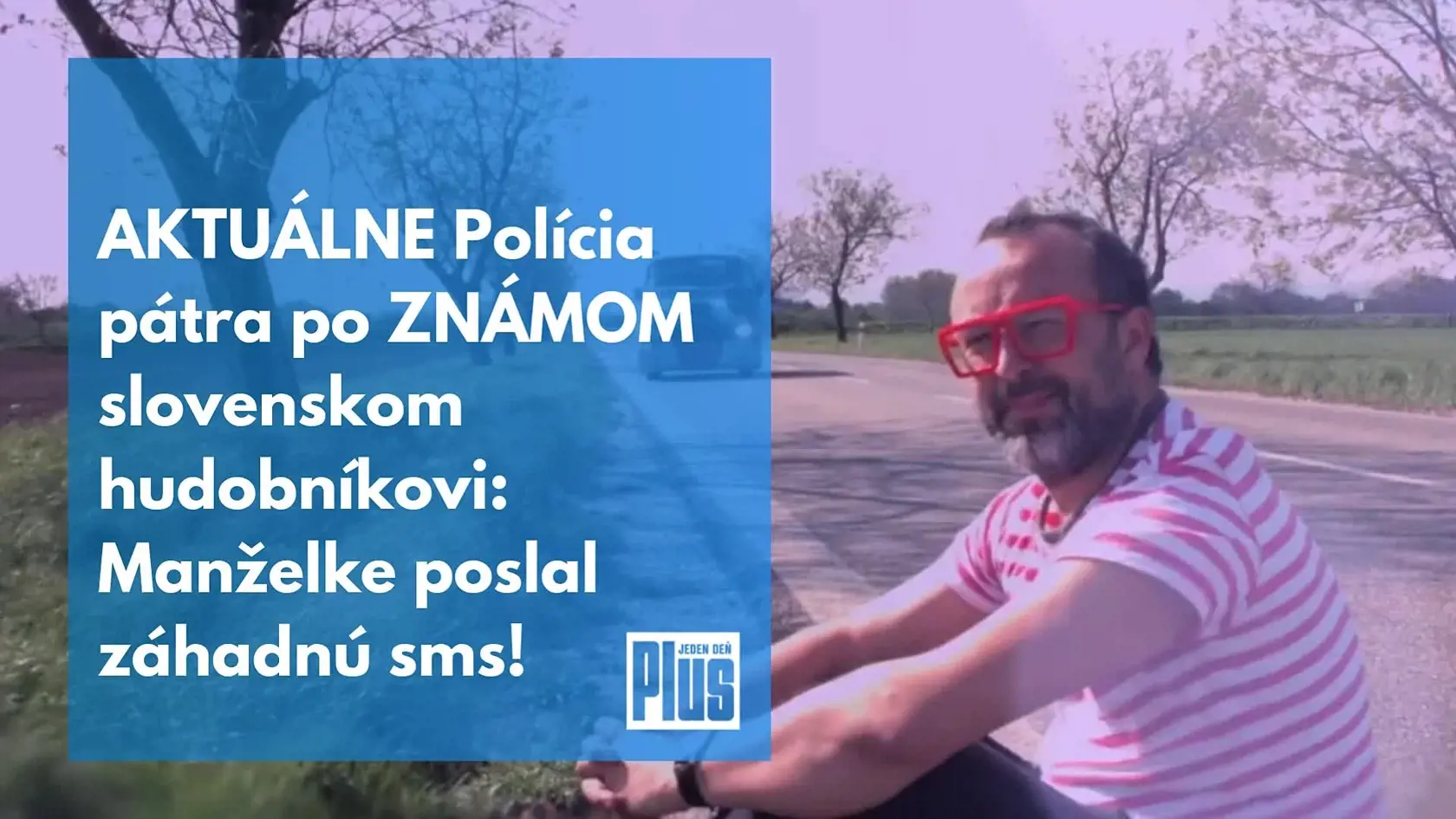 Hudobník Marián Čurko, ktorého preslávila relácia Partička, zmizol. Nezvestnosť nahlásila jeho manželka.