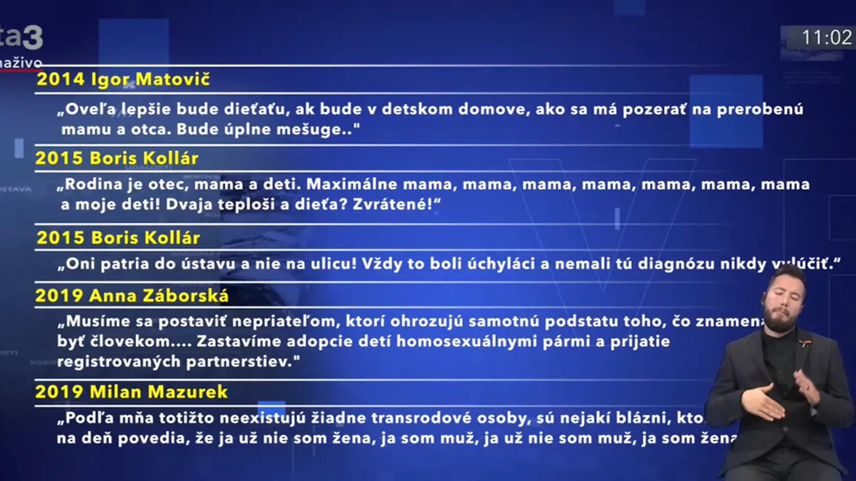 Homofóbne výroky politikov.
