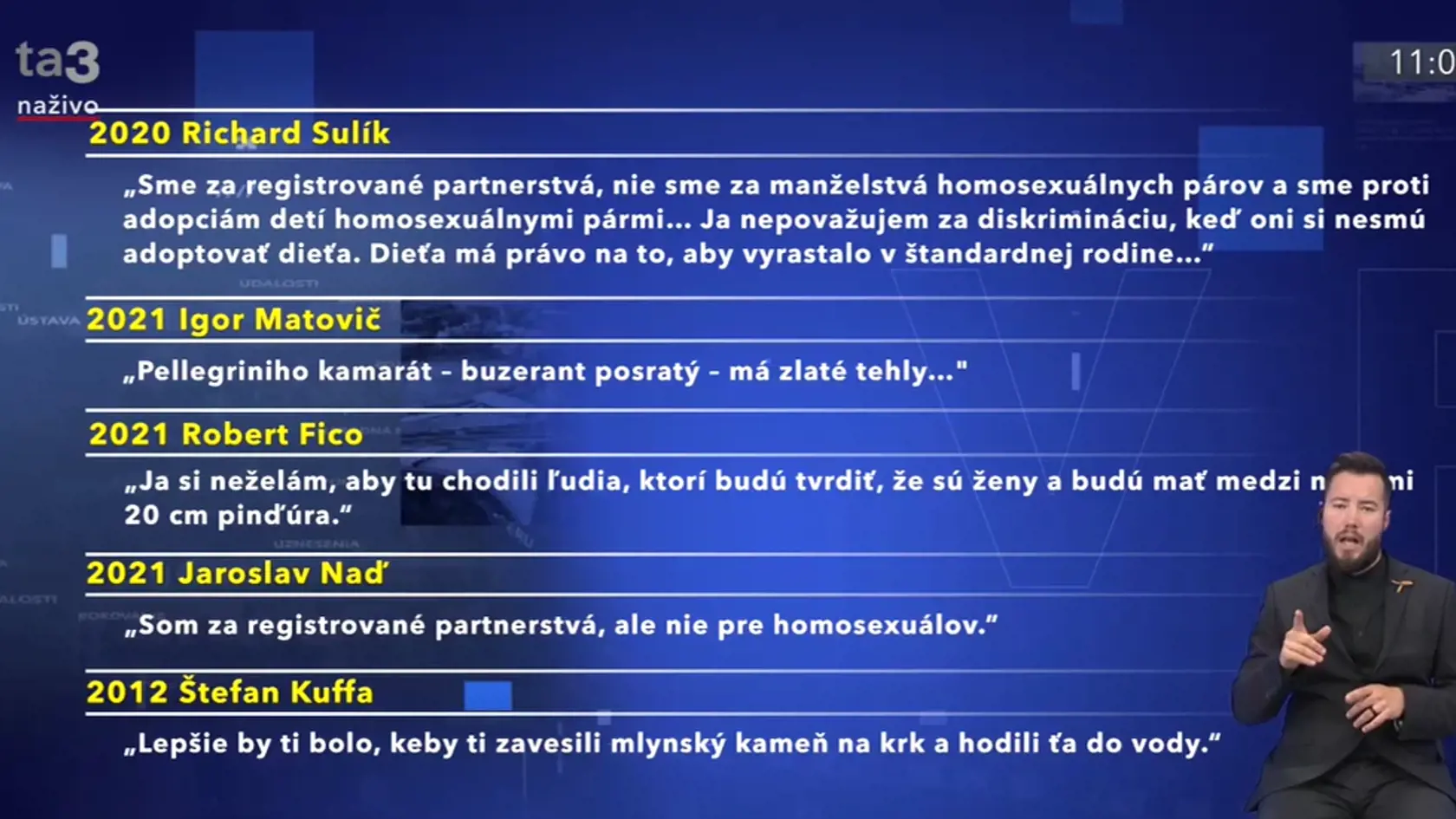 Homofóbne výroky politikov.