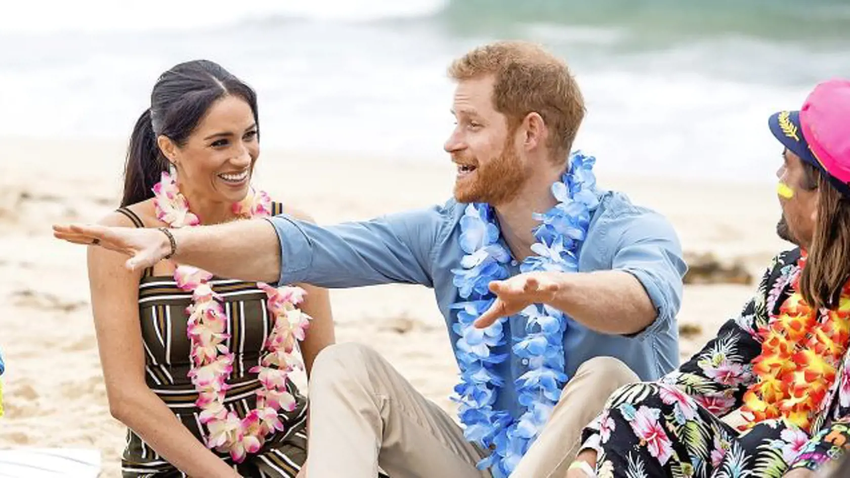 Prvá zahraničná cesta
princa Harryho a Meghan
Markle v októbri 2018
viedla do Austrálie.