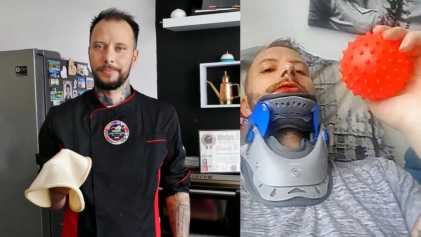 Tomáš je školiteľom pečenia modernej neapolskej pizze.