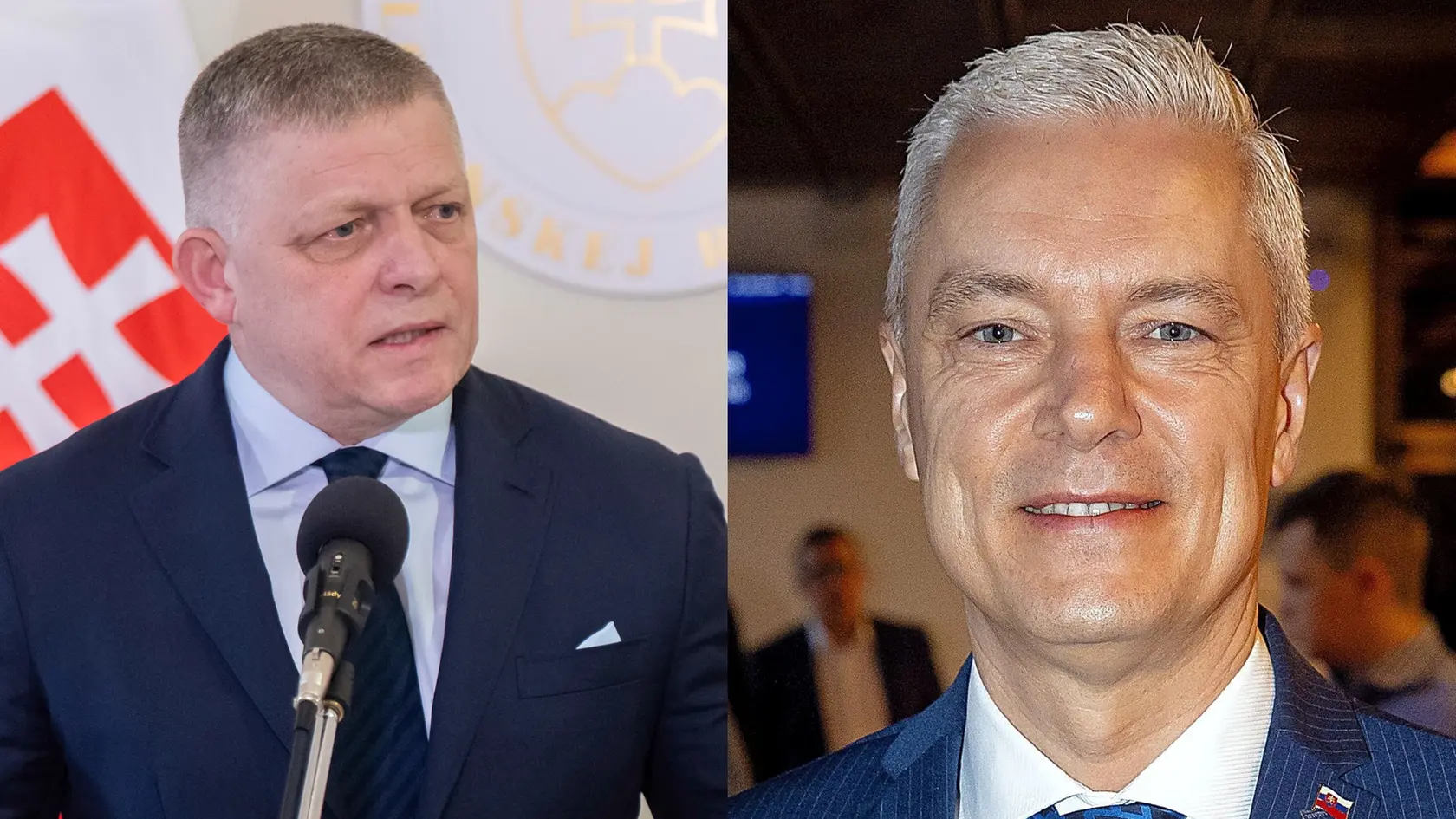 Robert Fico a Ján Ferenčák. 