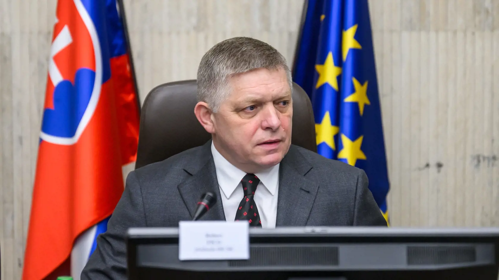 Predseda vlády SR Robert Fico (Smer-SD) 
FOTO TASR - Jaroslav Novák
