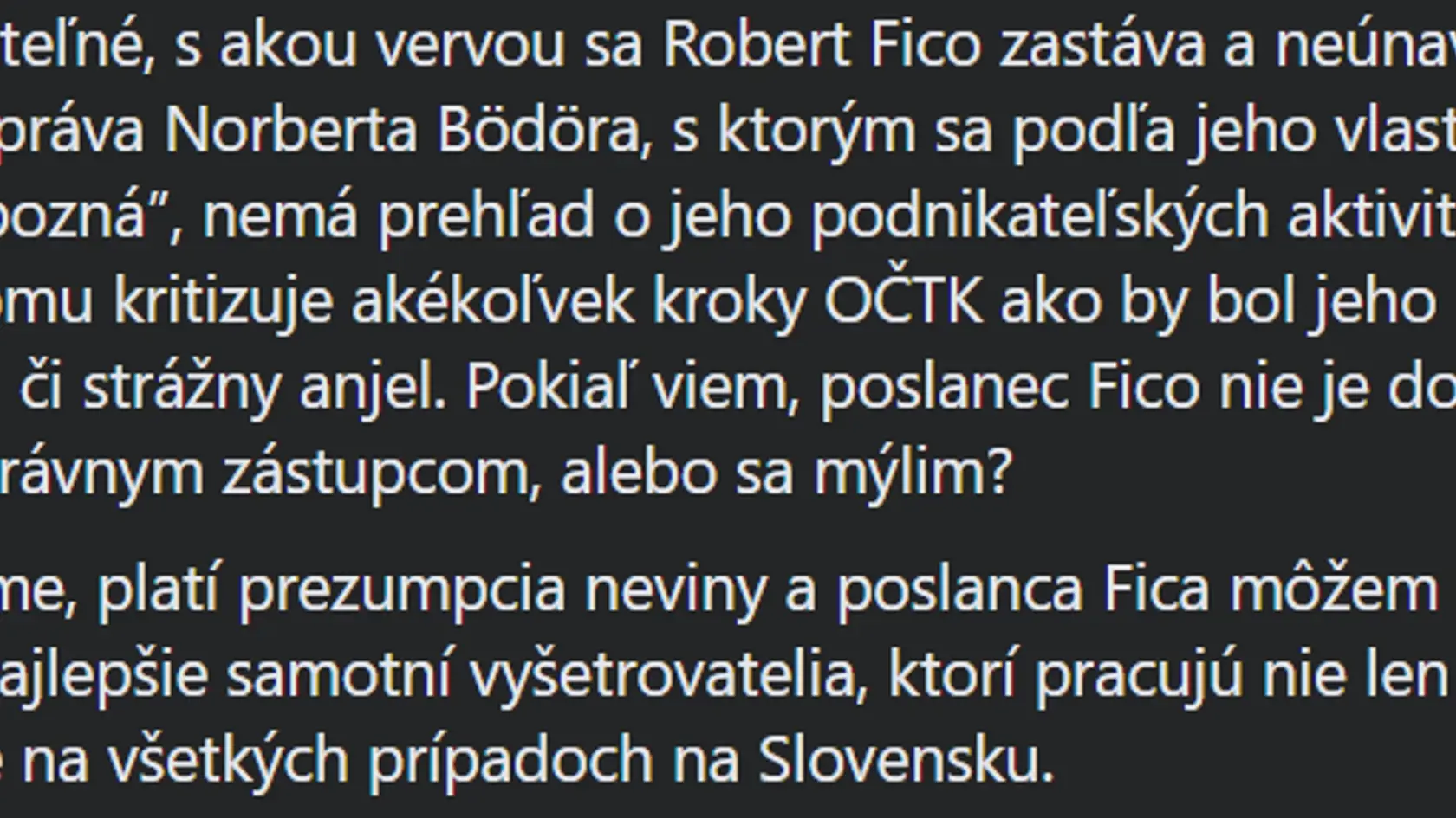 Minister vnútra Roman Mikulec posiela Robertovi Ficovi takýto odkaz.