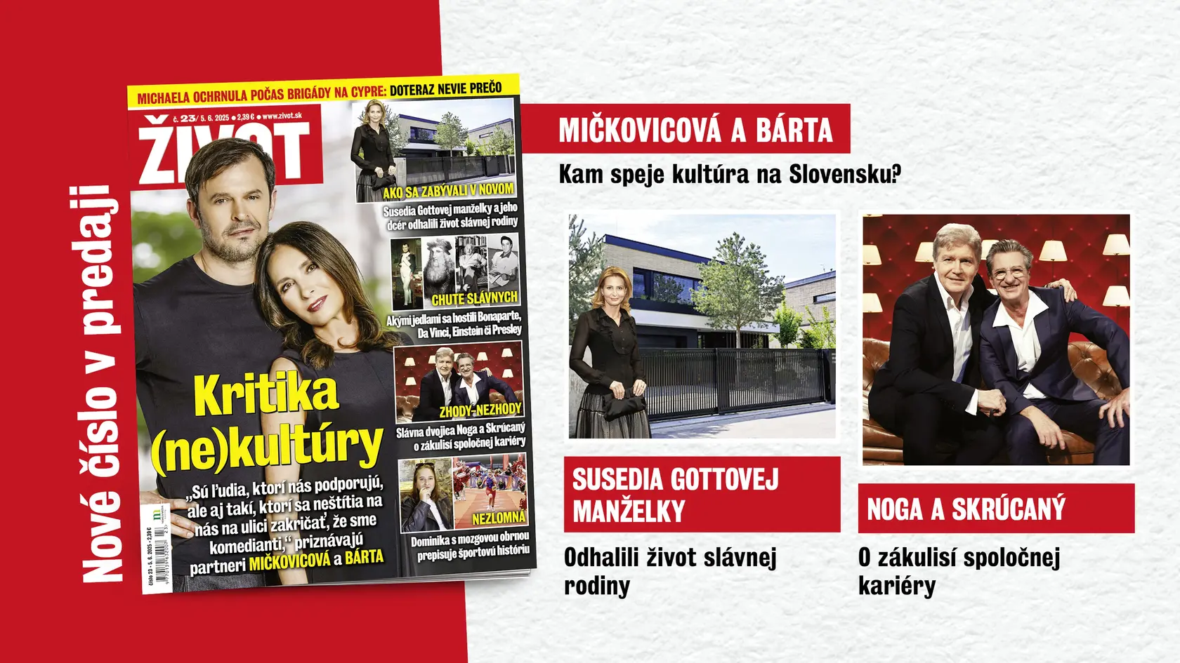 Nové vydanie týždenníka Život v predaji