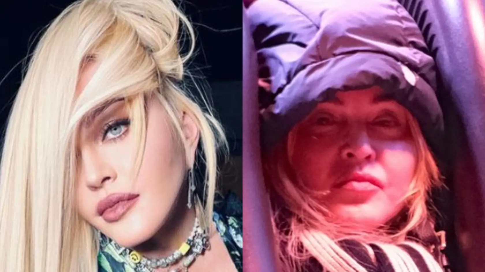 Instagram verzus realita: Madonna