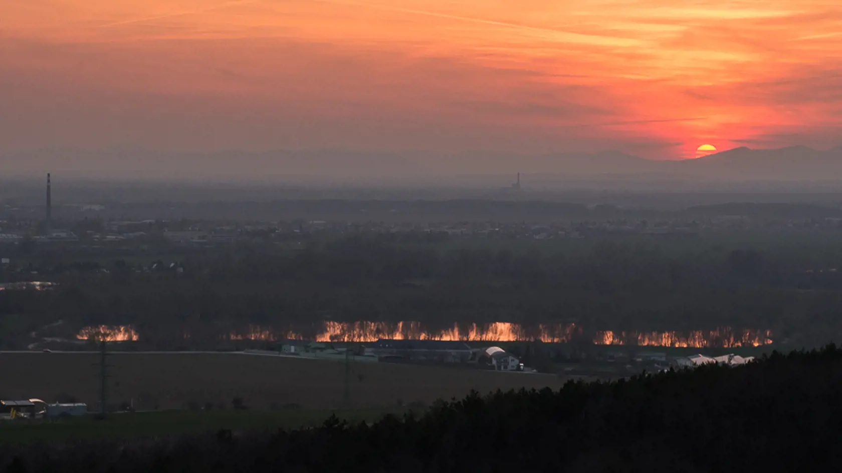 Panoráma mesta Hlohovec.